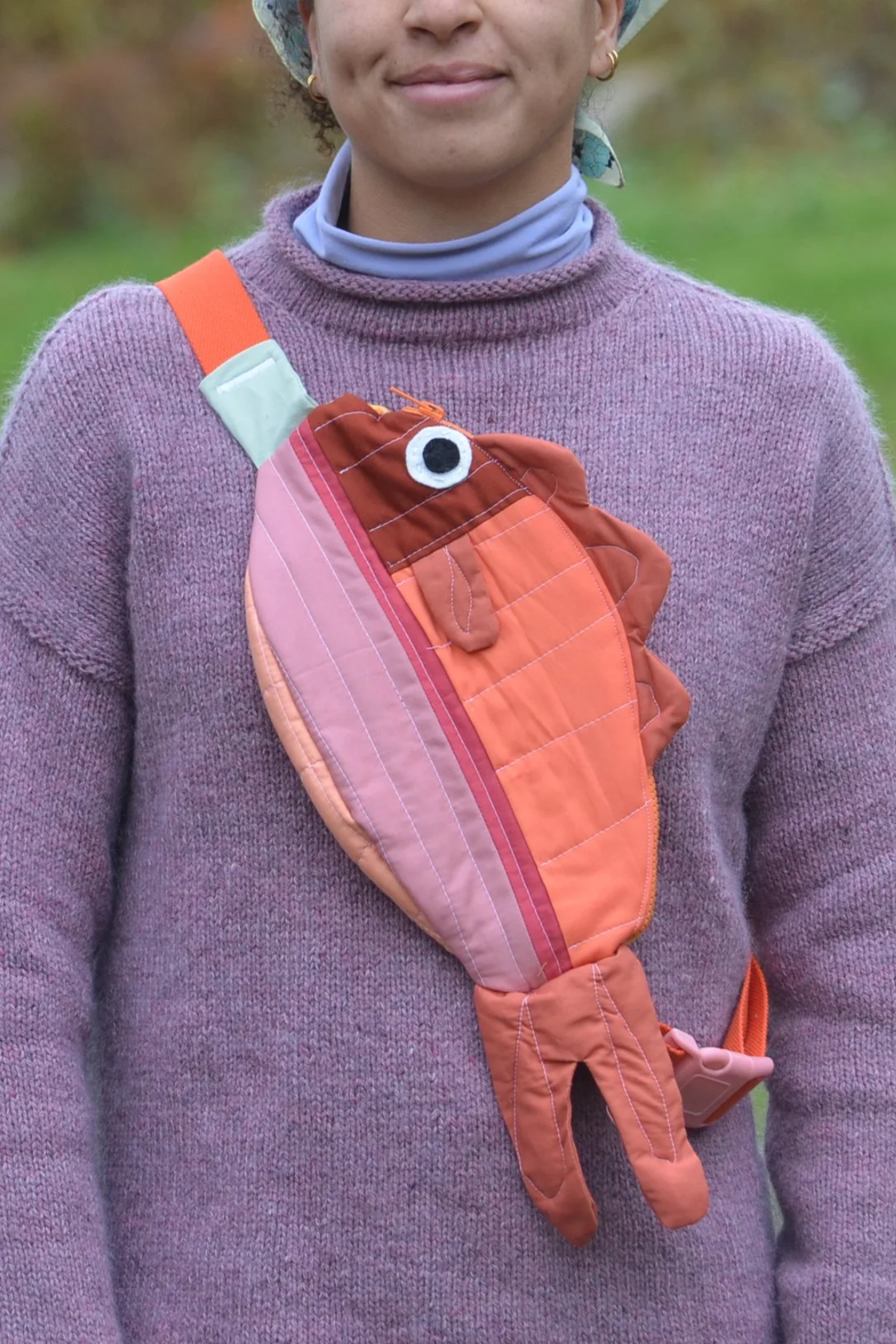 Swim Along Crossbody Fish Bag