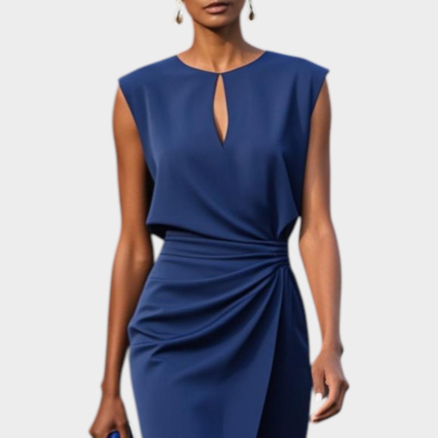 Sophia Draped Midi Dress