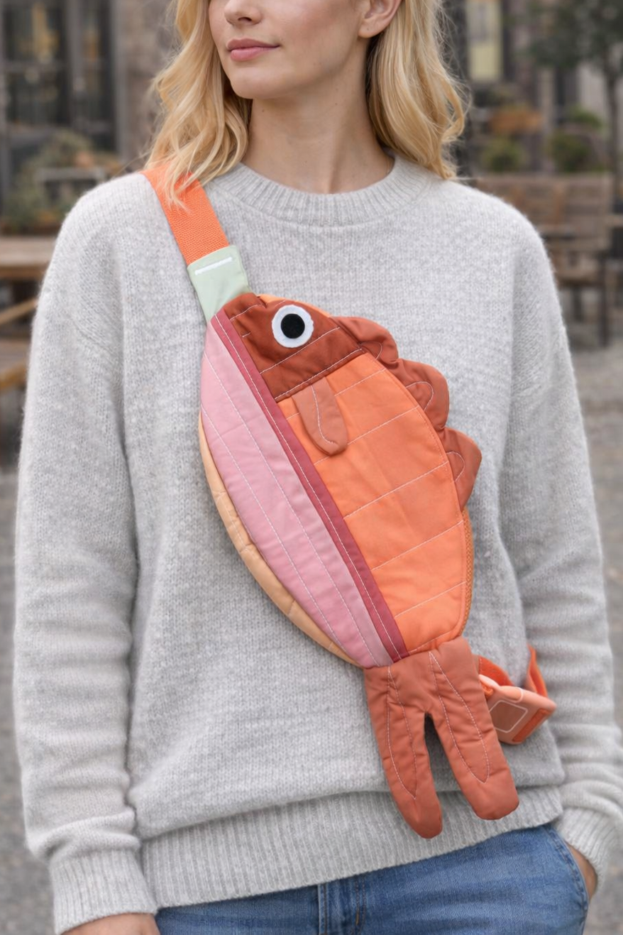 Swim Along Crossbody Fish Bag