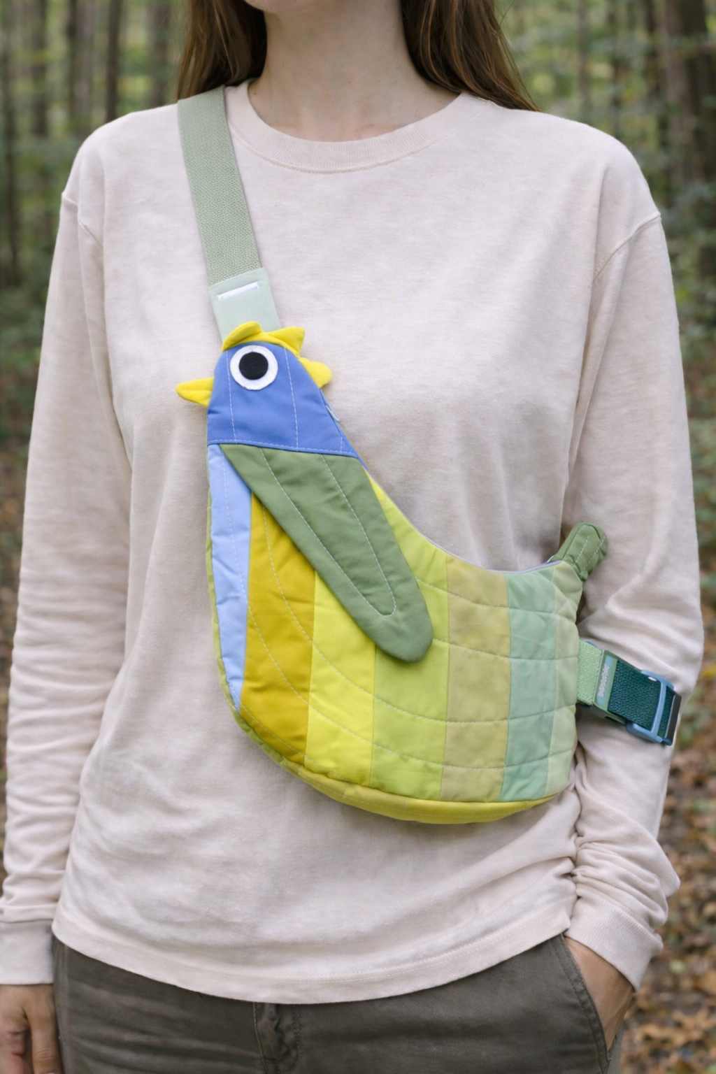 Fly Away Crossbody Bird Bag - Chicken