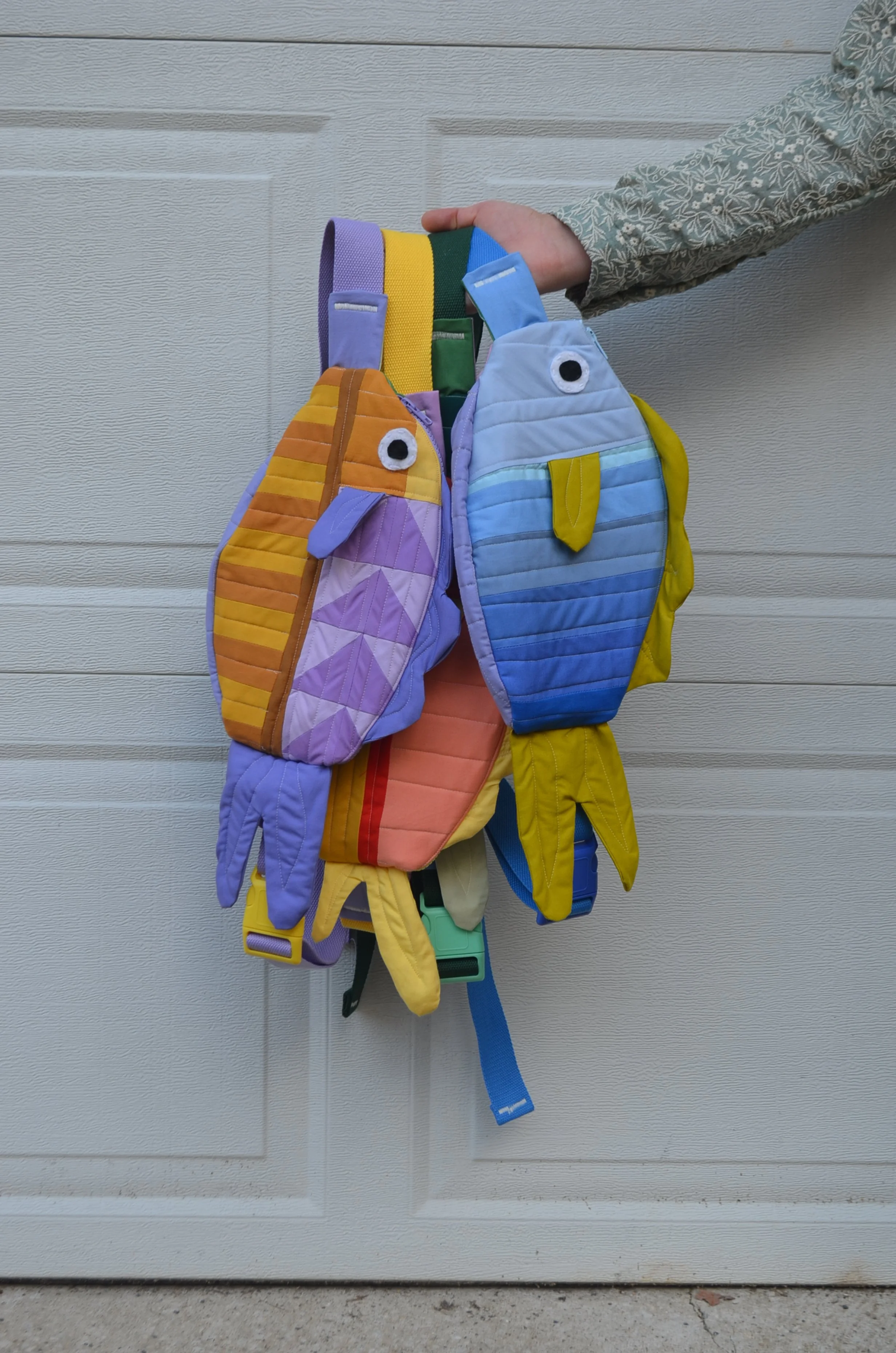 Swim Along Crossbody Fish Bag