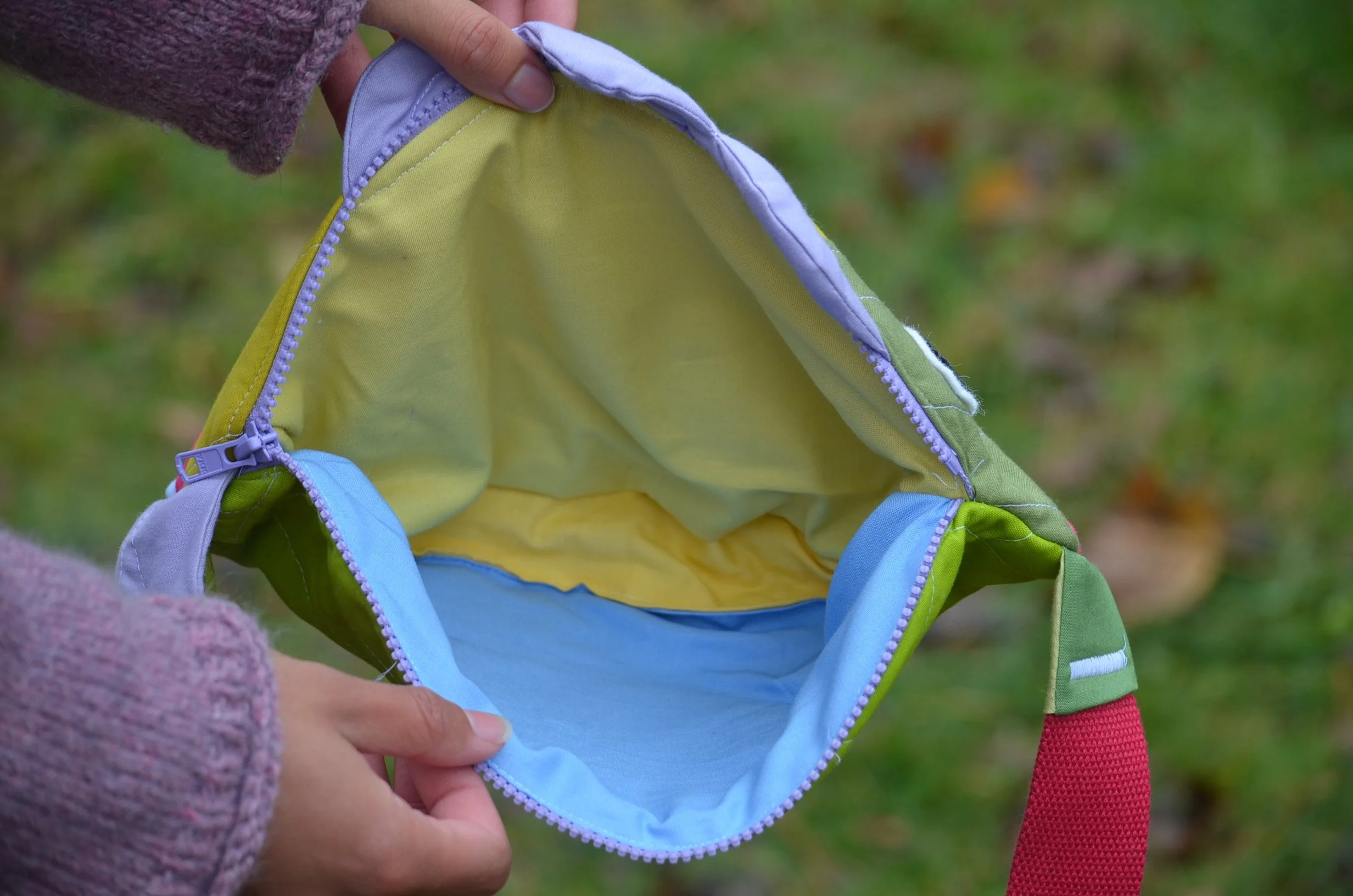 Swim Along Crossbody Fish Bag