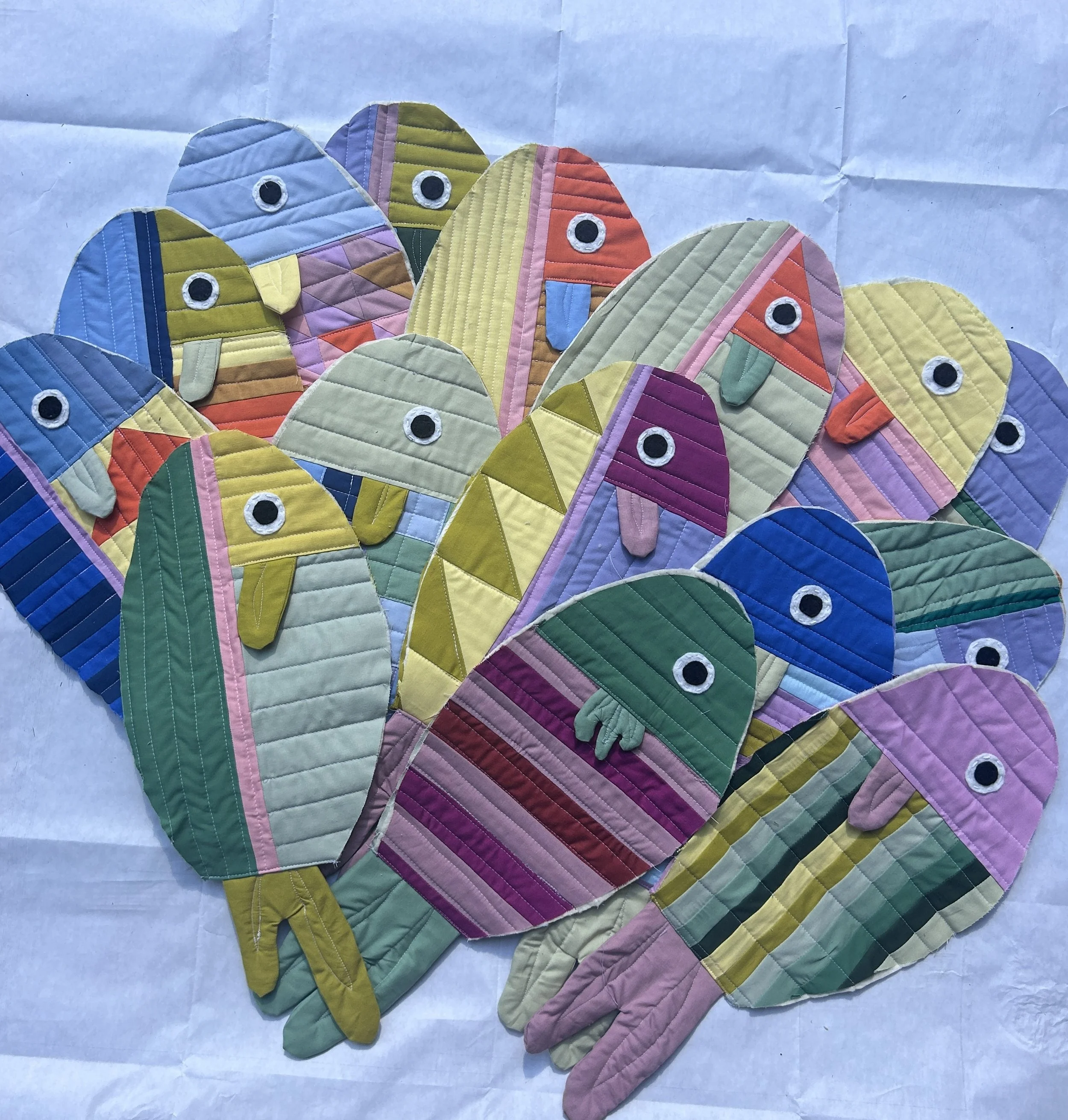 Swim Along Crossbody Fish Bag