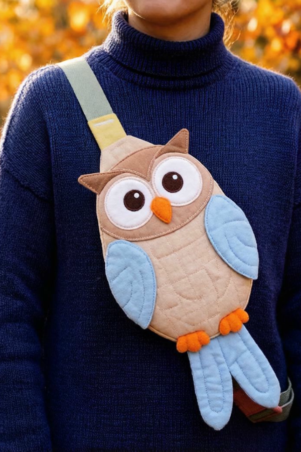 Let's Fly Freely Together-Owl