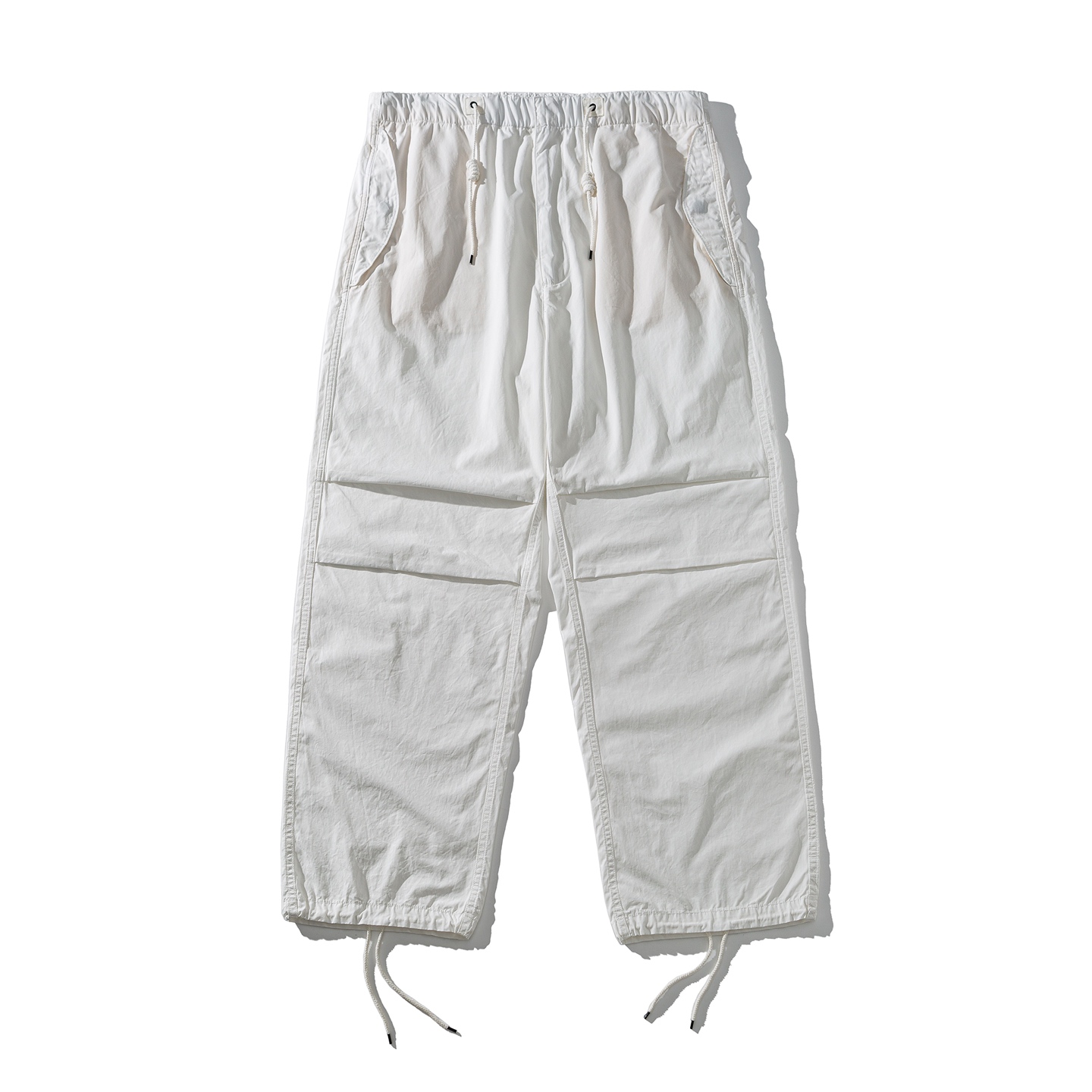 Vintage Paratrooper Cargo Pants - White