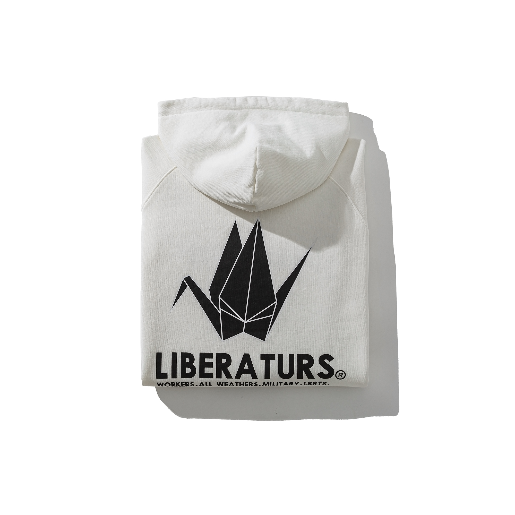 Paper Crane Print Hoodie