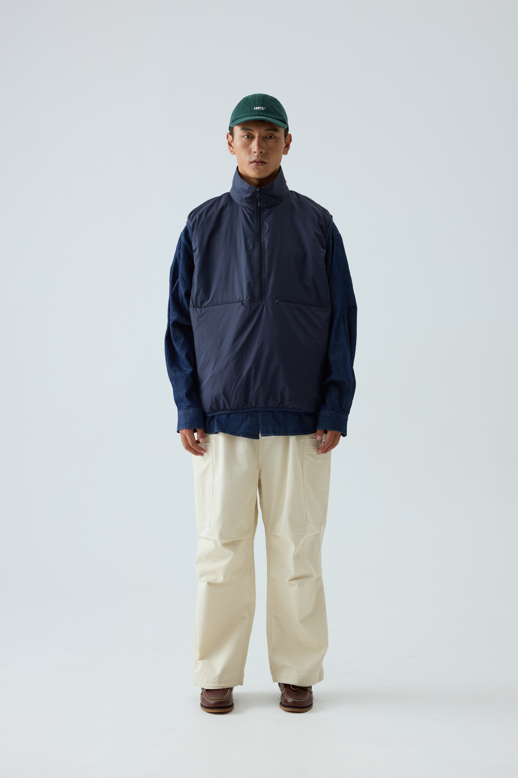 Men's Reversible Windproof Vest - 2-in-1 Insulated Tech Vest-Liberaturs