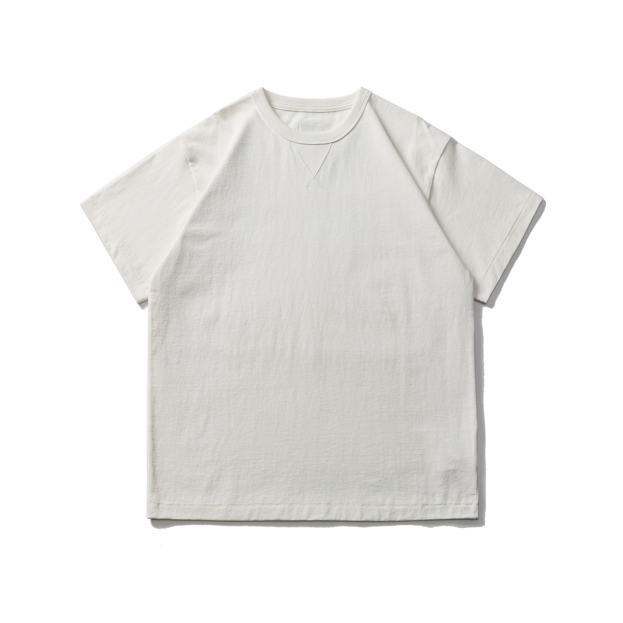 Men's Basic Short Sleeve Tee - Heavyweight Cotton Crewneck 