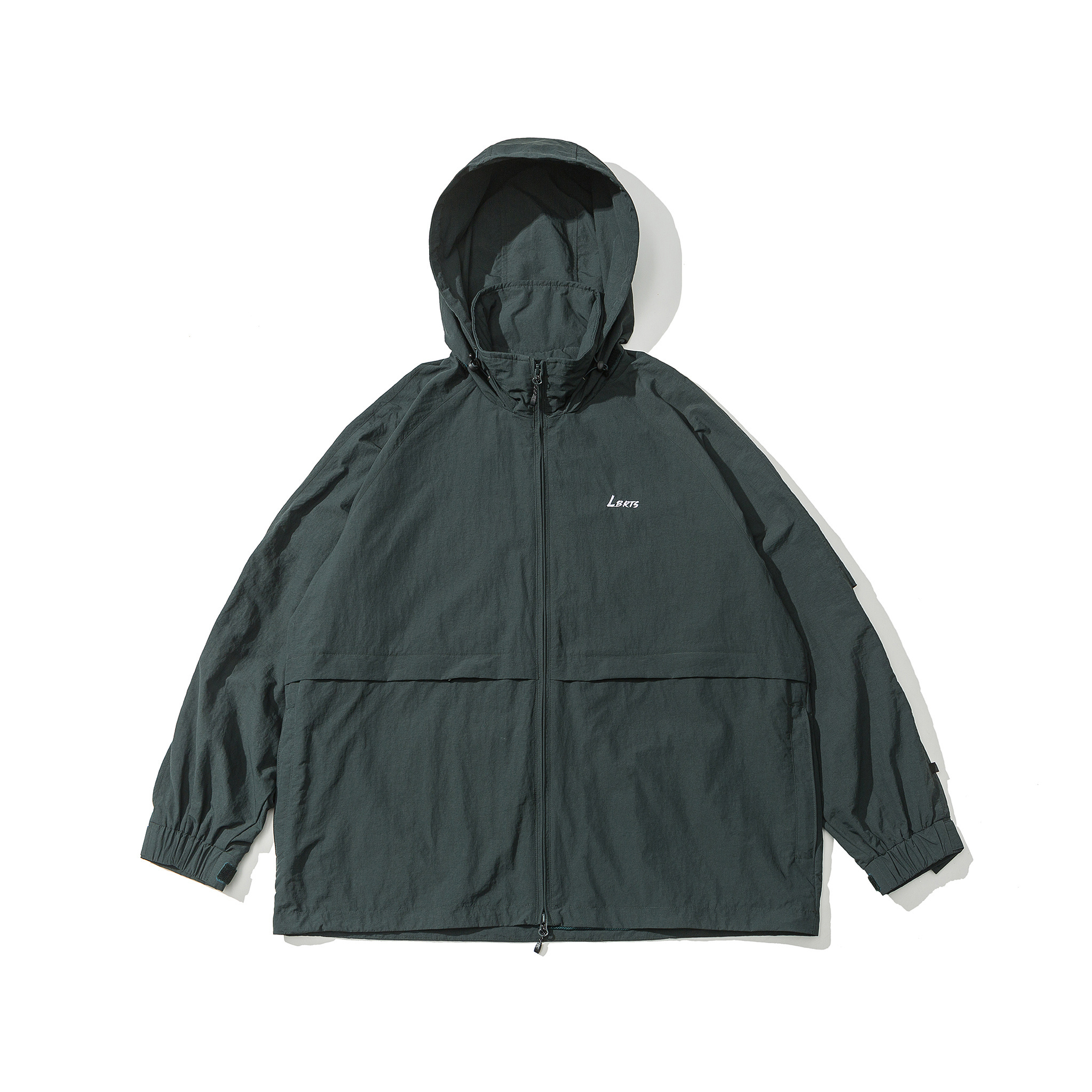 Men's Waterproof Hiking Jacket with Stowable Hood-Liberaturs