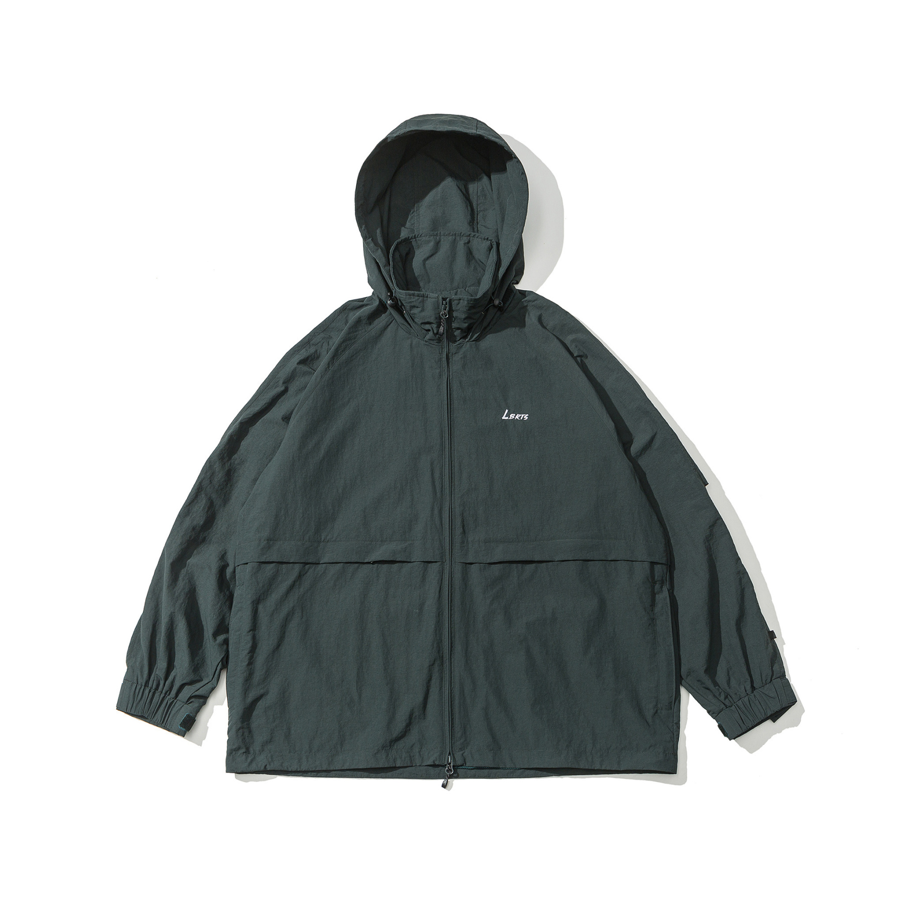 Men's Waterproof Jacket with Stowable Hood | Outdoor Shell | Liberaturs