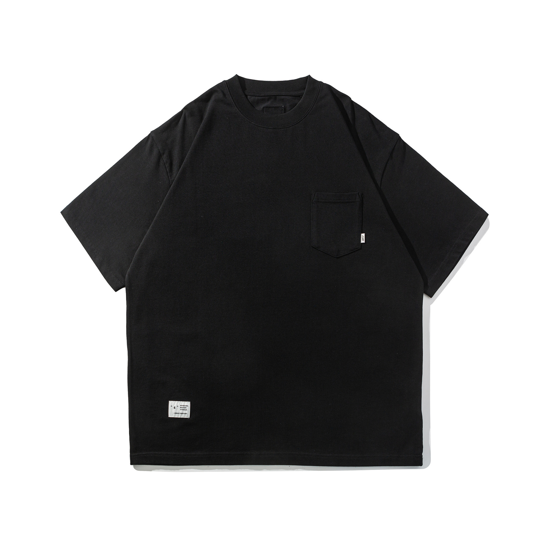 Men's Printed Short Sleeve Tee - Heavyweight Cotton Graphic T-Shirt | Liberaturs