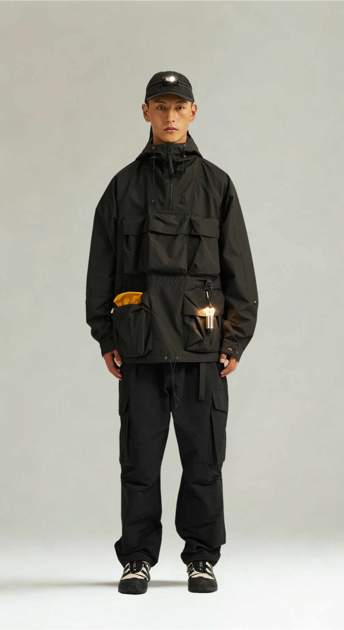 Men's Outdoor Shell Jacket - Waterproof & Windproof with Teflon® Fabric Protection-Liberaturs