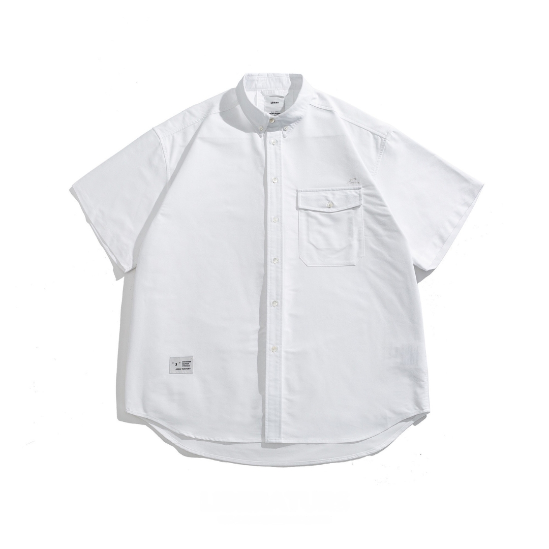 Men's Classic Oxford Pocket Short Sleeve Shirt - Relaxed Fit