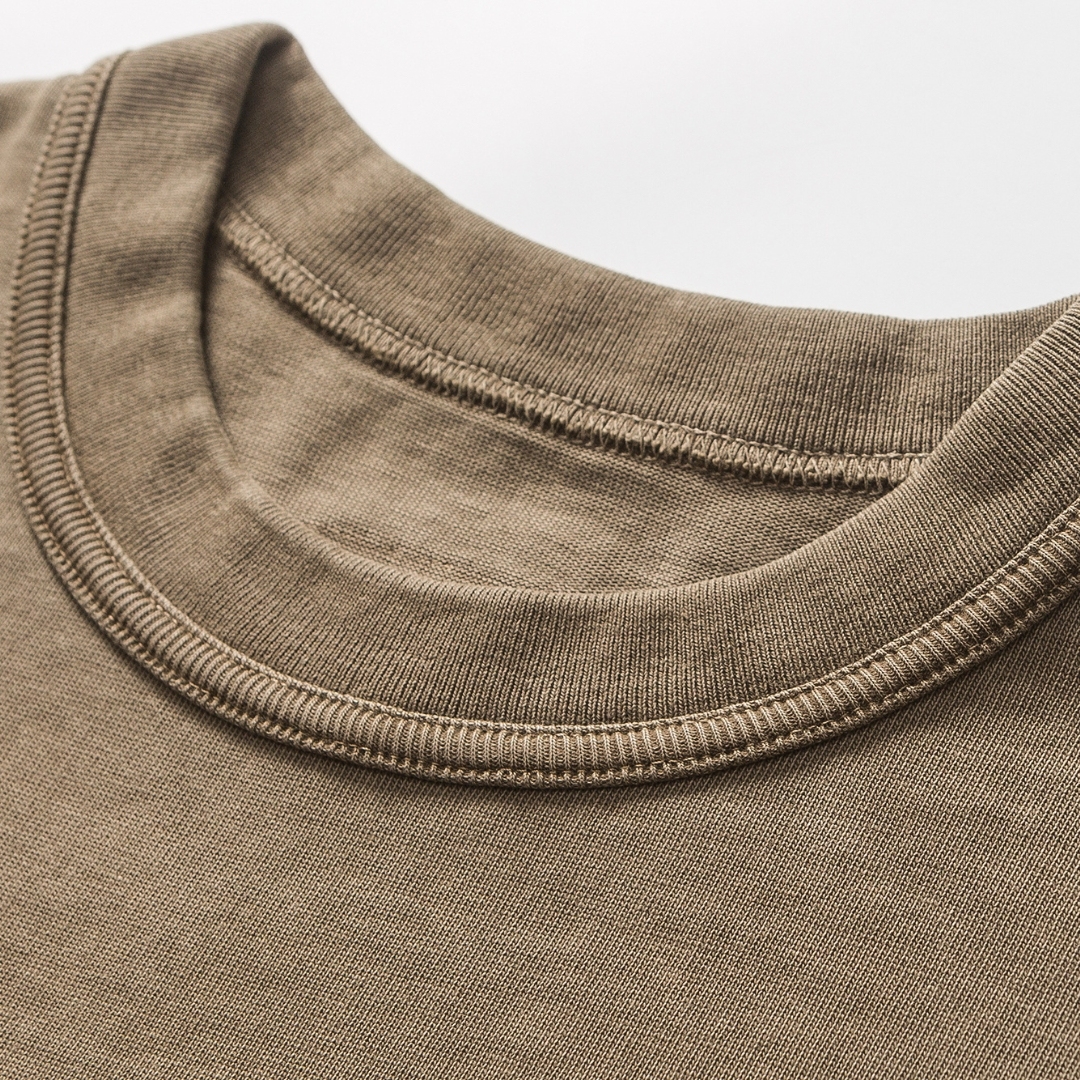 Men's Wax Print Patch Short Sleeve Tee - Heavyweight Relaxed Fit