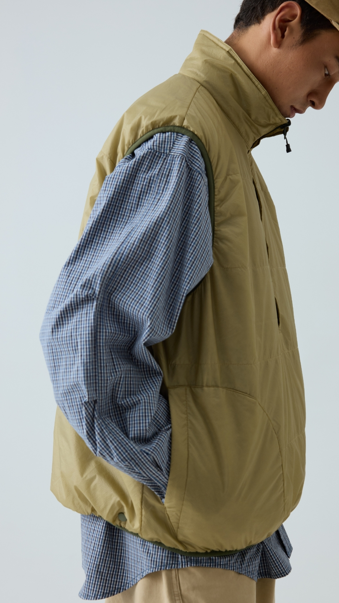 Men's Reversible Windproof Vest - 2-in-1 Insulated Tech Vest-Liberaturs