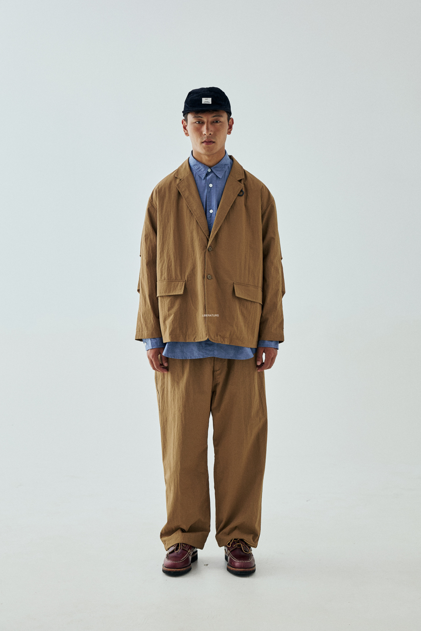 Men's Technical Blazer - Waterproof Outdoor Sport Coat with Utility Pockets-Liberaturs