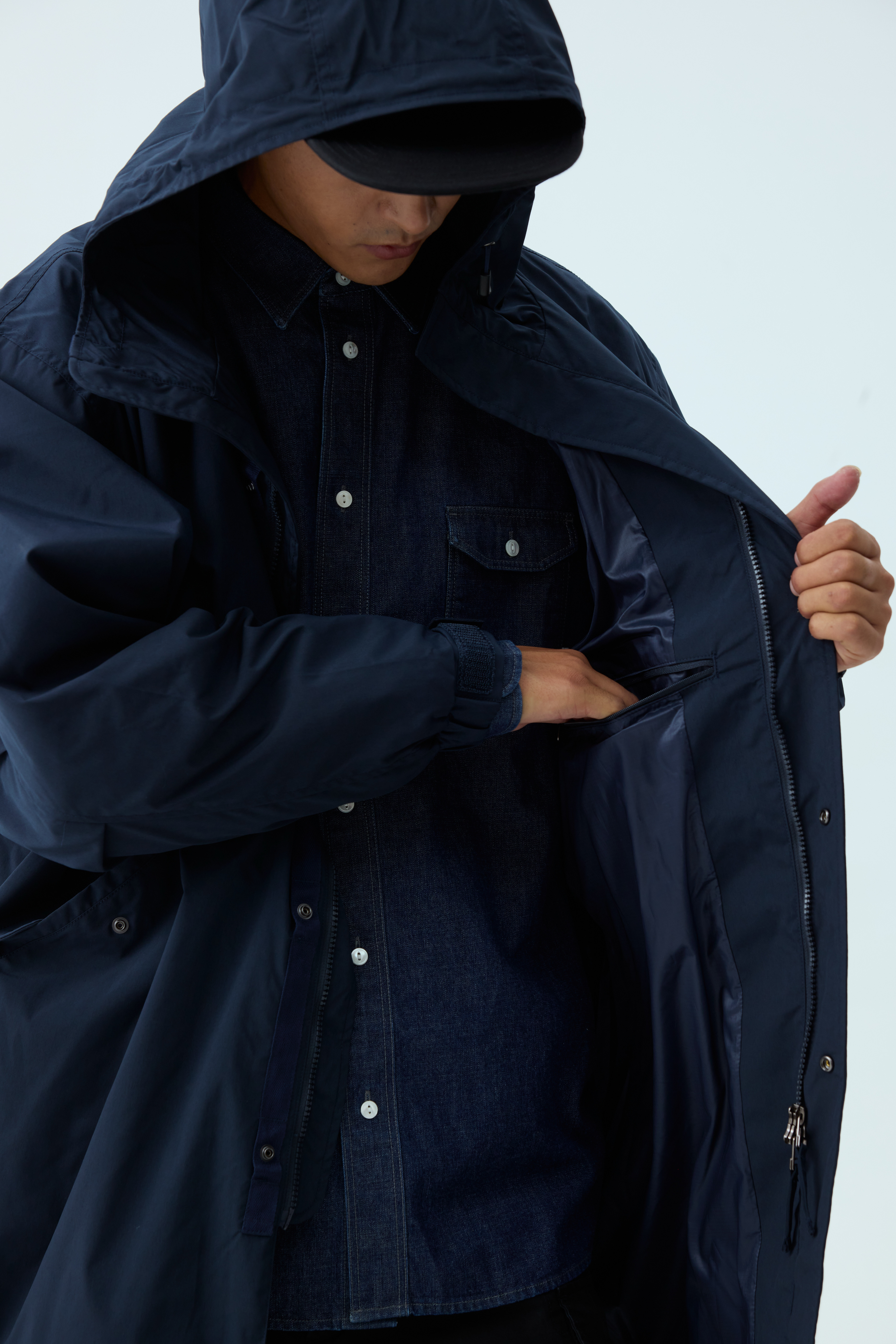 Insulated Fishtail Longline Parka