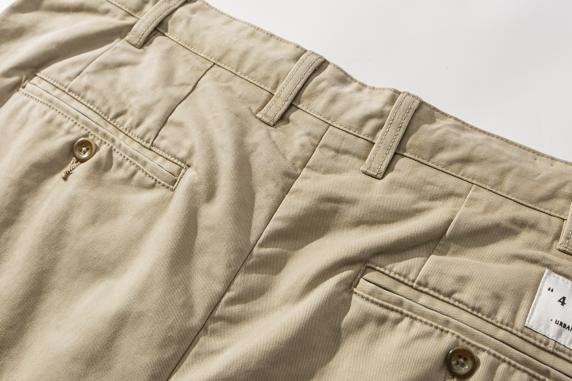 Men's Classic Double Pleated Chino Shorts - Relaxed Fit Casual Twill