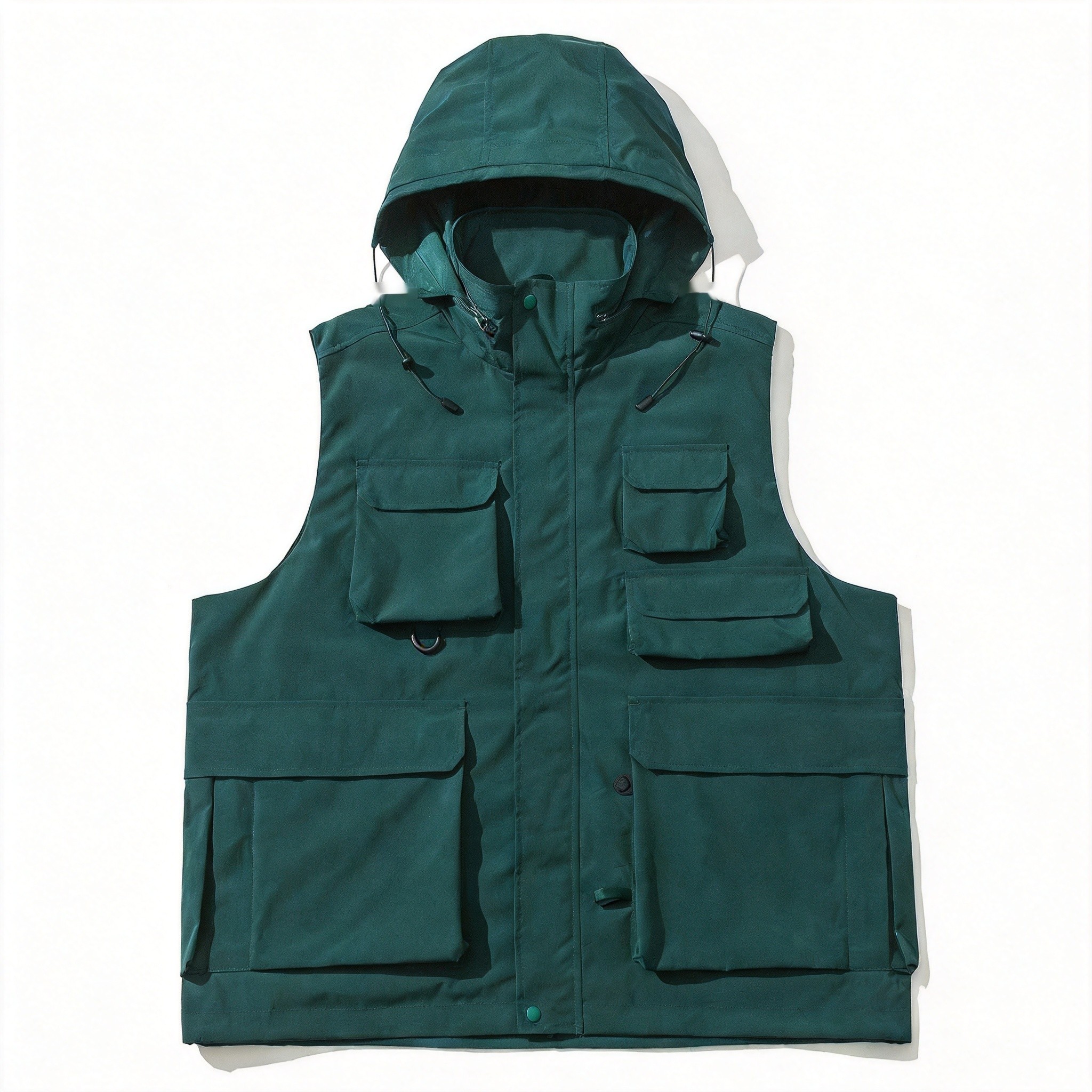 Logger Tool Vest - Hood Front Flat