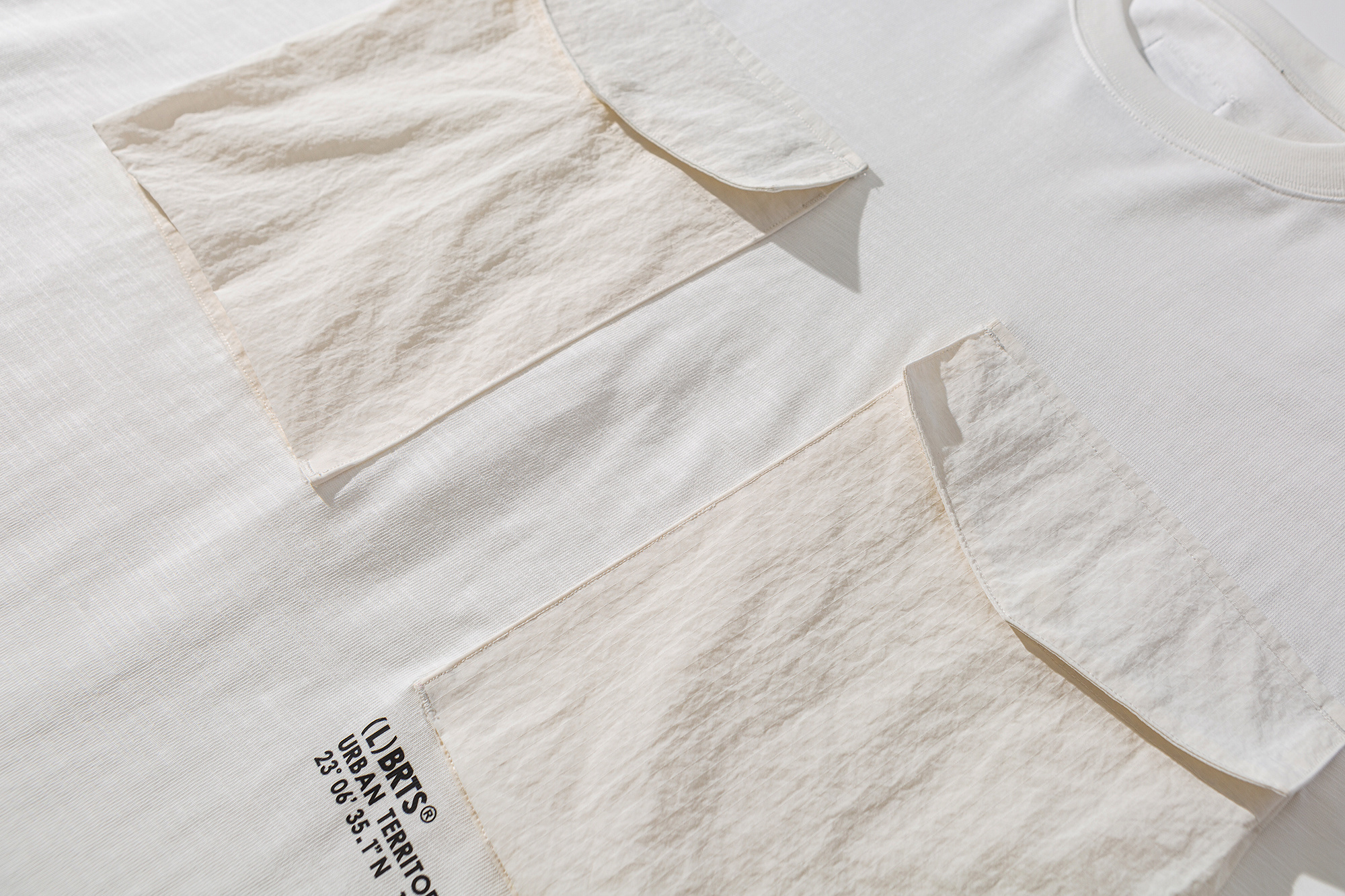 Men's Utility Long Sleeve T-Shirt with Multiple Pockets - Tactical Field Tee-Liberaturs