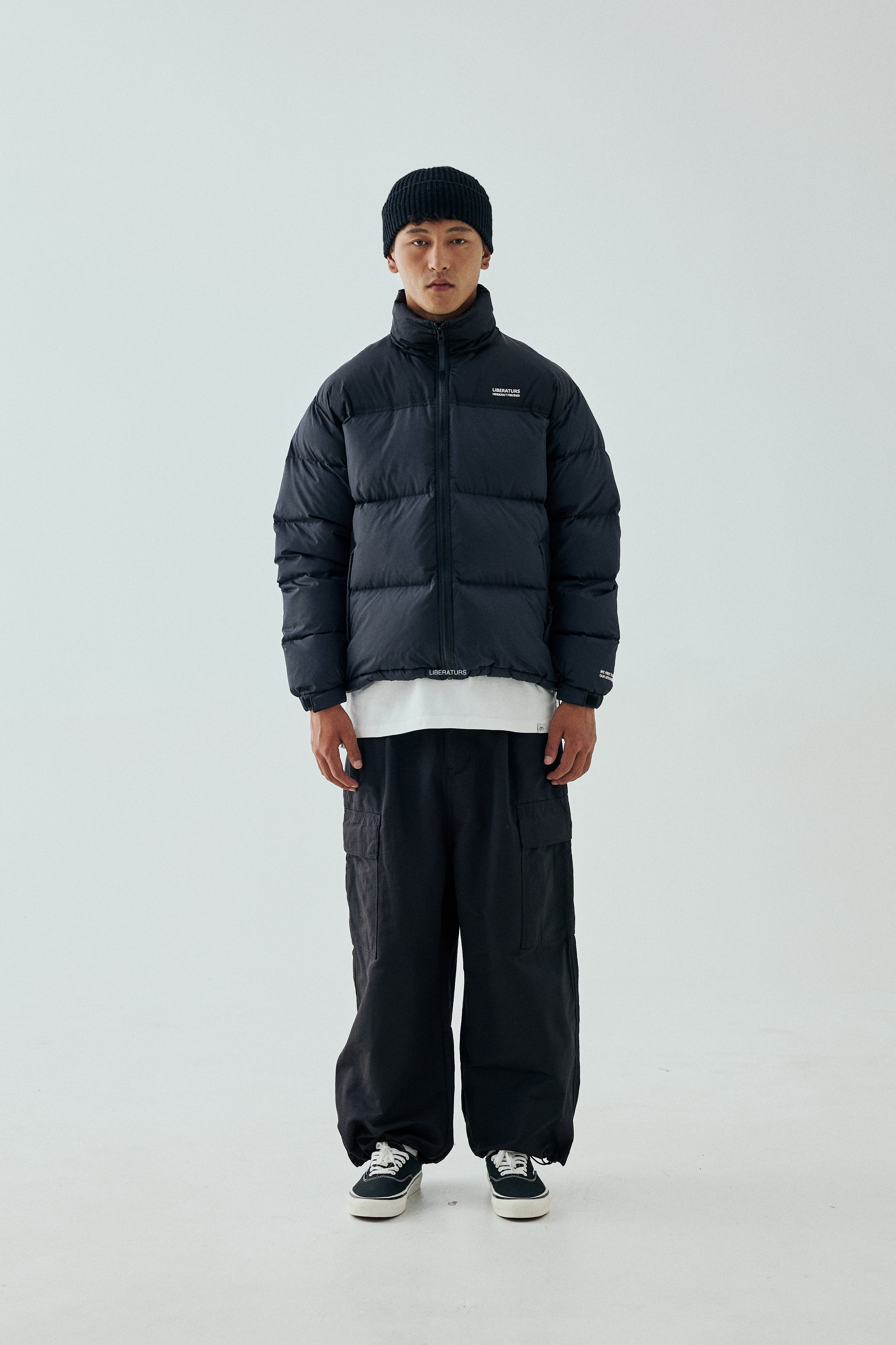 Men's Outdoor Down Jacket - Lightweight Puffer Coat -Liberaturs