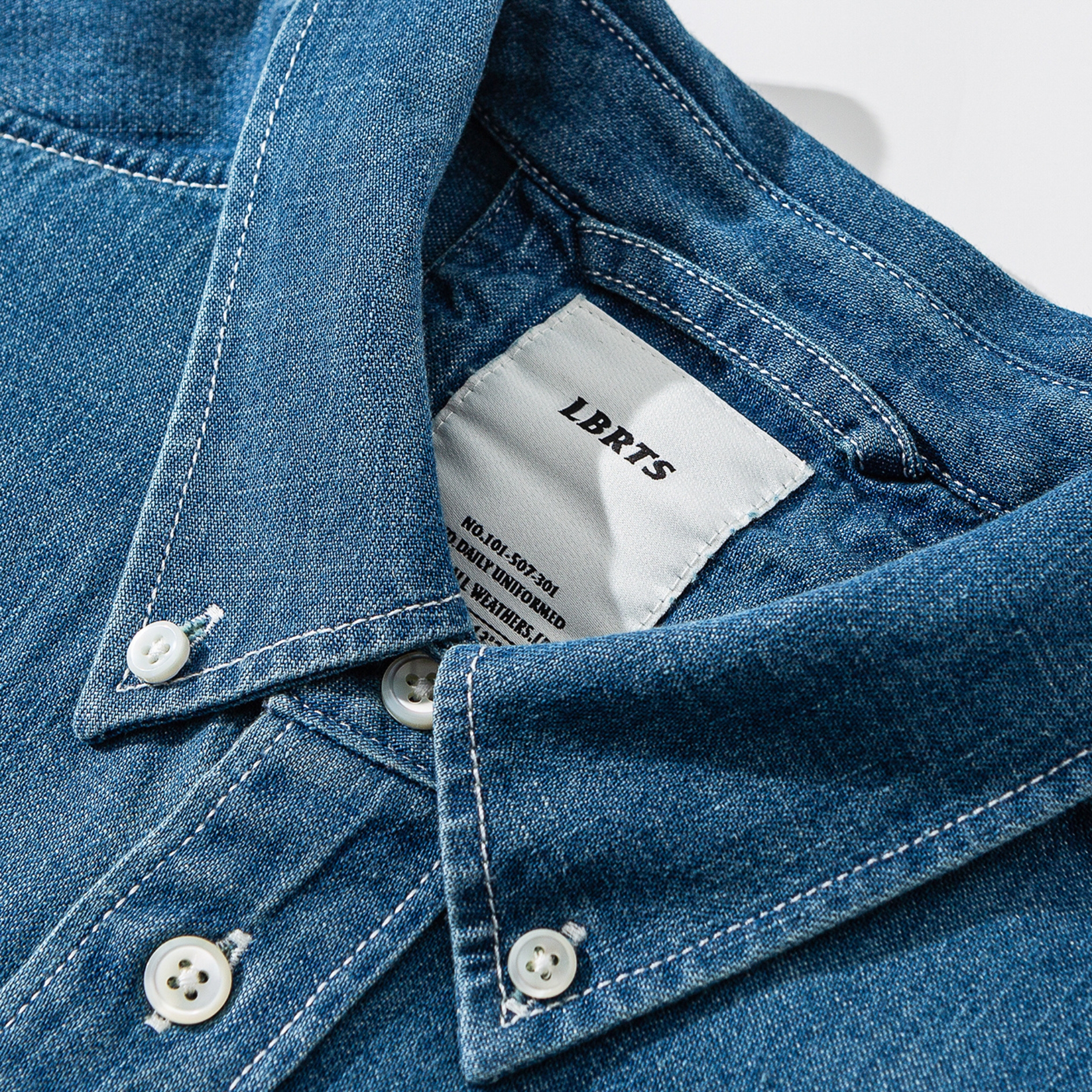 Men‘s B.D. Wash Denim Shirt - Oversized Utility Chambray Shirt