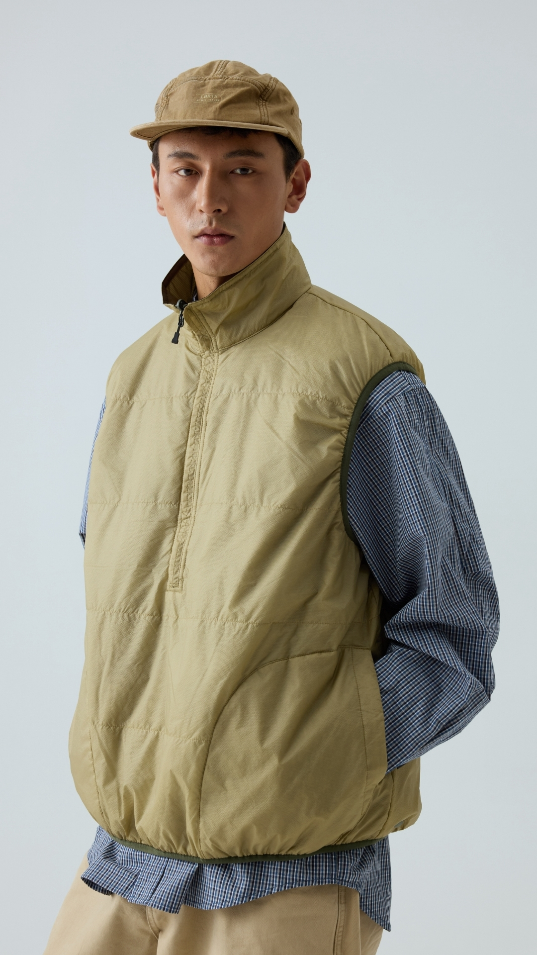 Men's Reversible Windproof Vest - 2-in-1 Insulated Tech Vest-Liberaturs