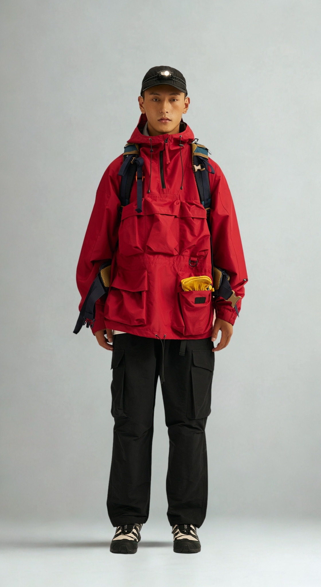 Men's Outdoor Shell Jacket - Waterproof & Windproof with Teflon® Fabric Protection-Liberaturs