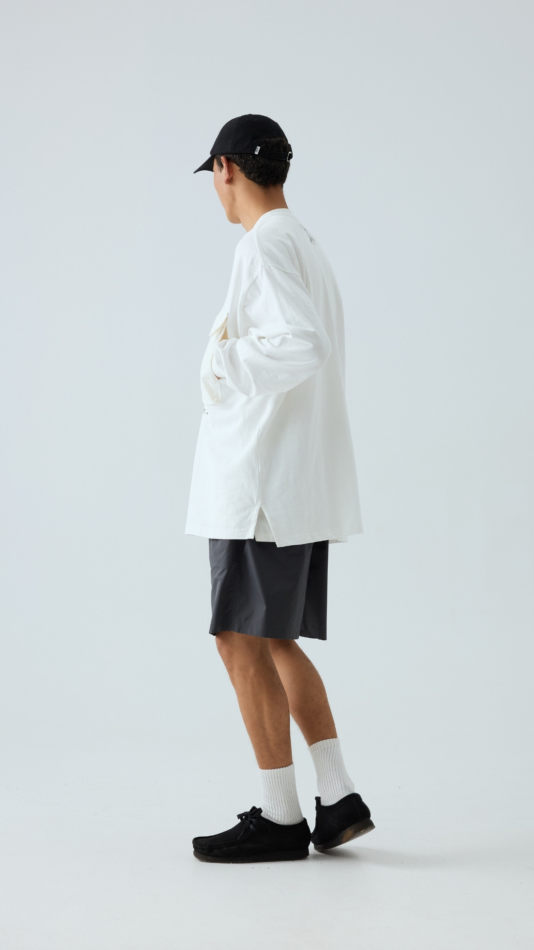 Men's Utility Long Sleeve T-Shirt with Multiple Pockets - Tactical Field Tee-Liberaturs