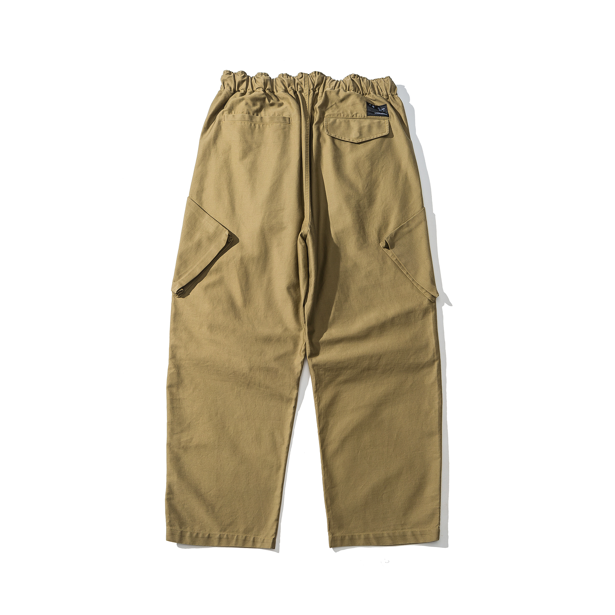 Men's Utility Cargo Pants - Workwear Trousers with Expandable Pockets -Liberaturs
