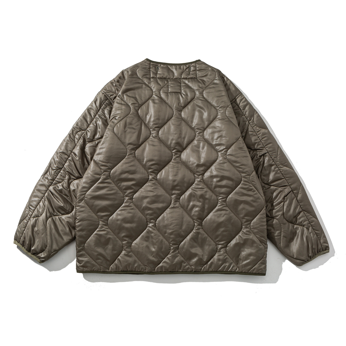 Men's Field Quilted Jacket - Utility Overshirt with Button Front-Liberaturs