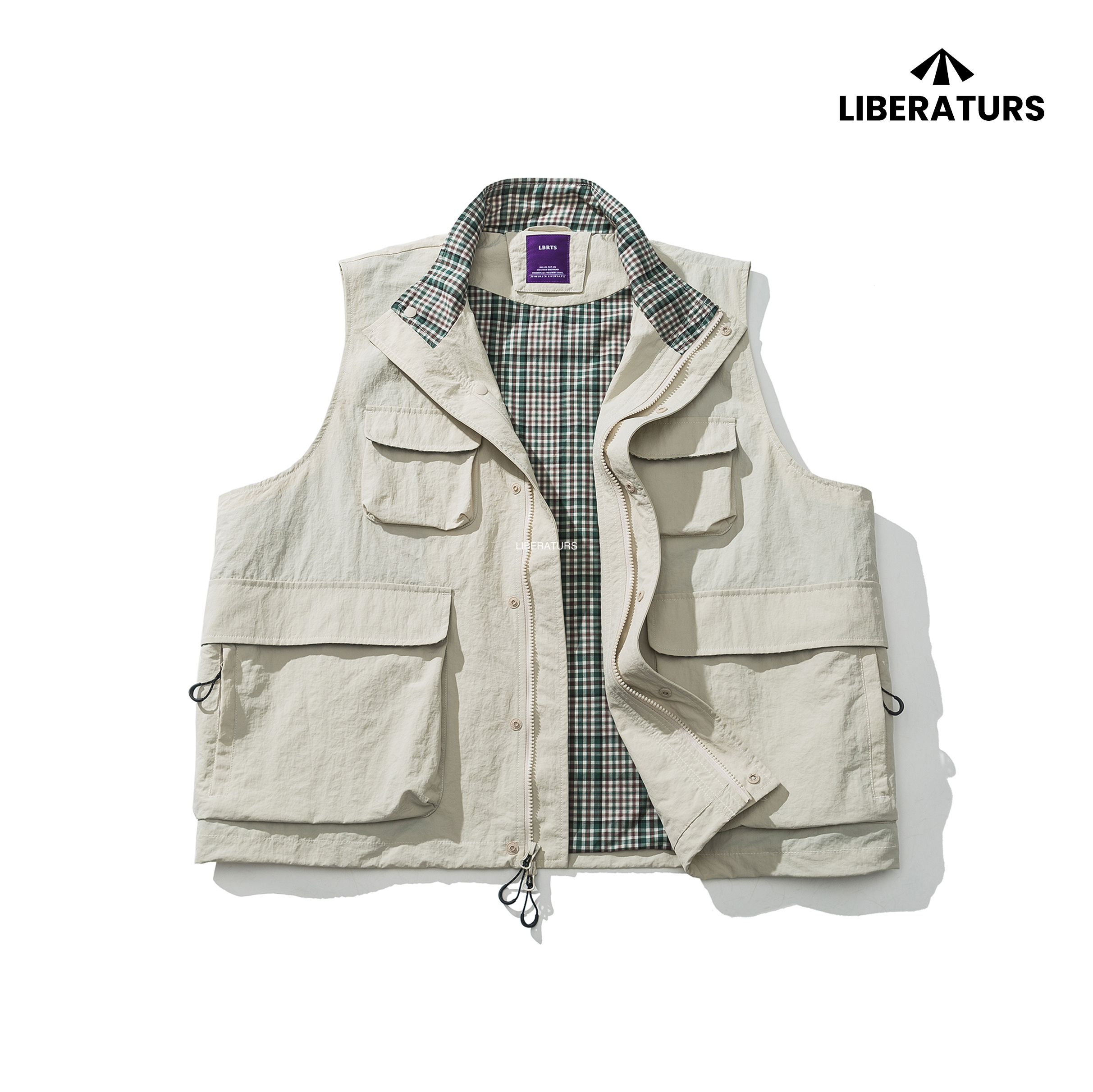 Men's Utility Vest - Tactical Work Vest with Multiple Pockets for Outdoor-Liberaturs