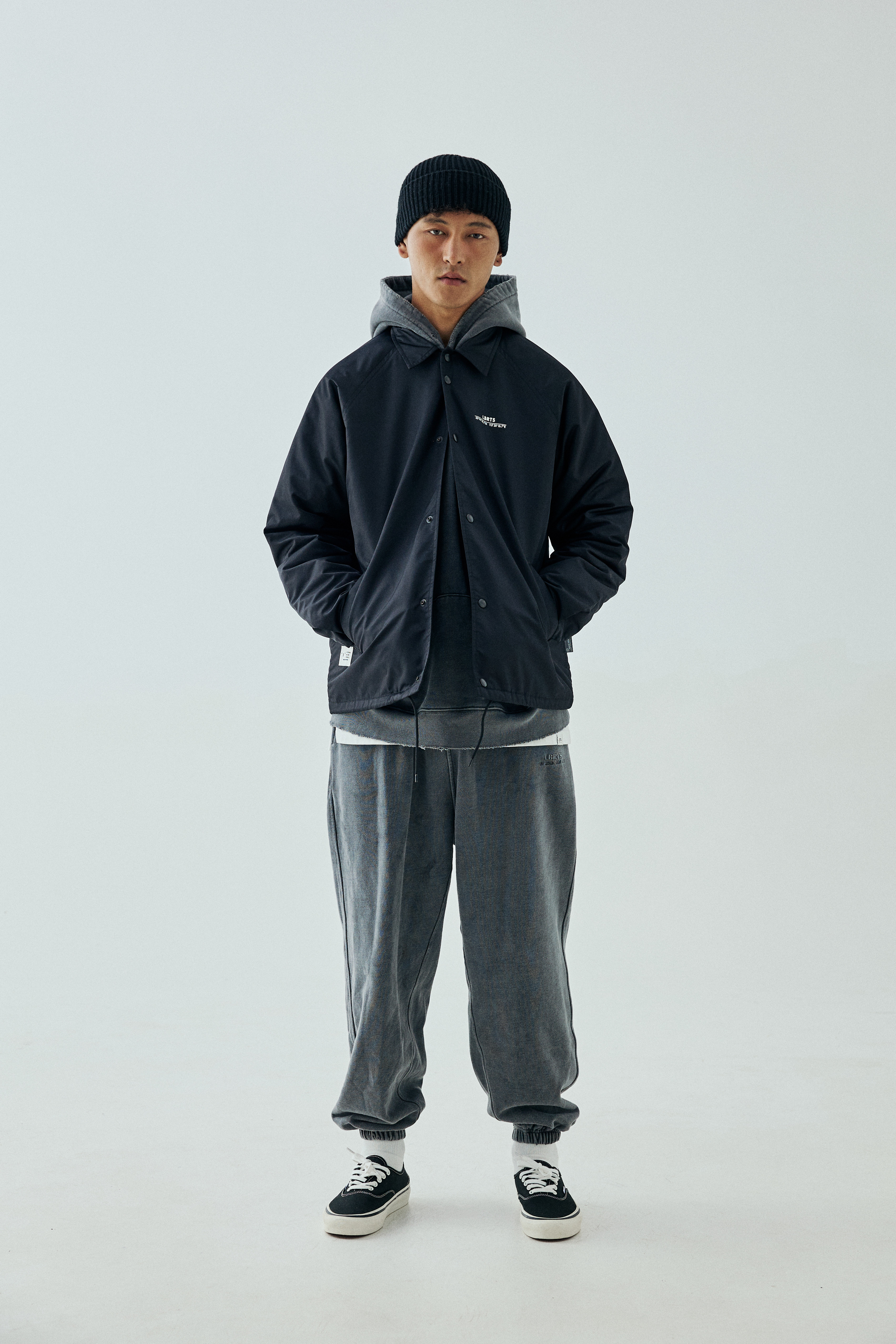 Men's Primaloft® Insulated Coach Jacket - Waterproof Utility Shell-Liberaturs