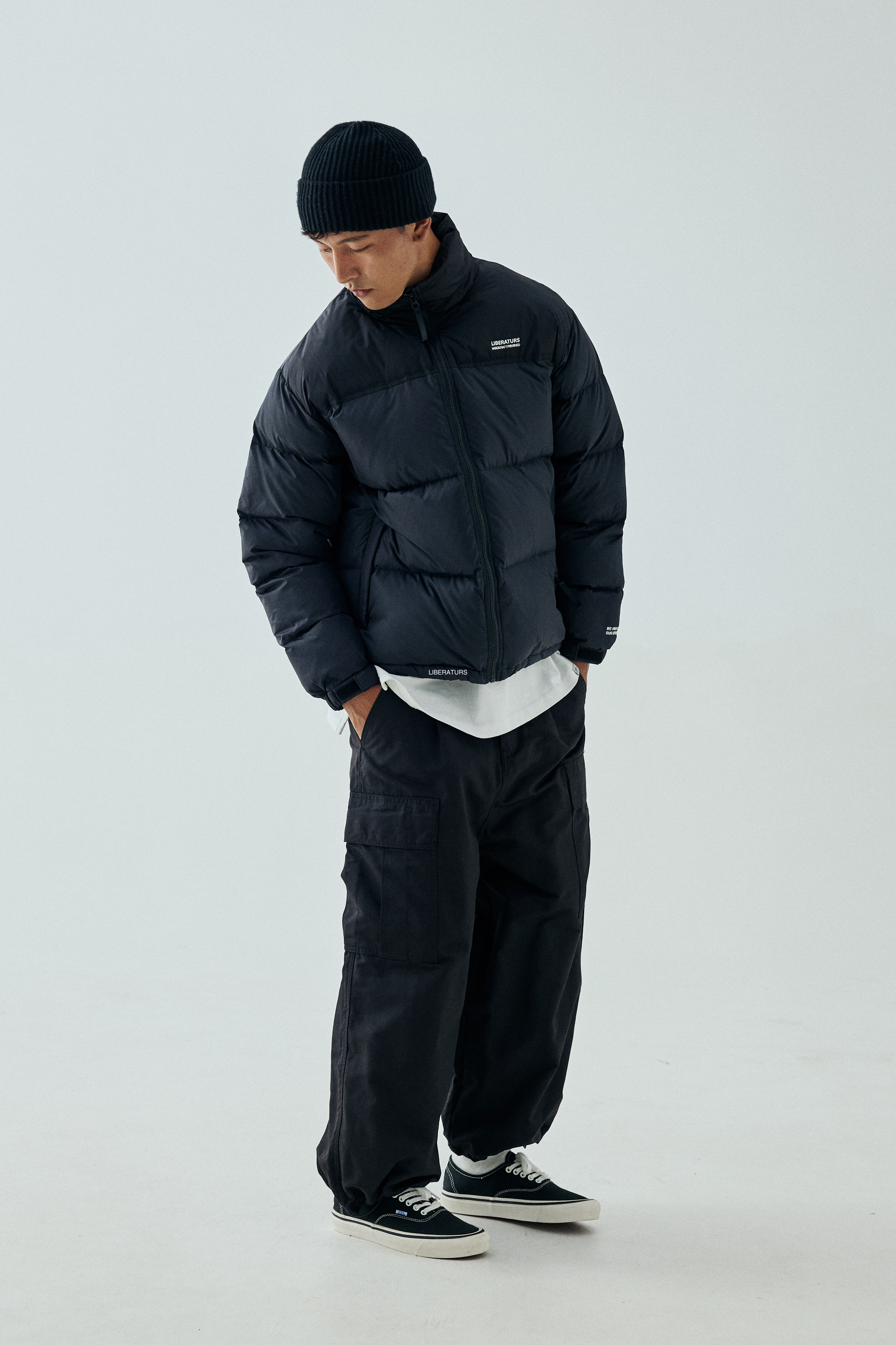 Men's Outdoor Down Jacket - Lightweight Puffer Coat -Liberaturs