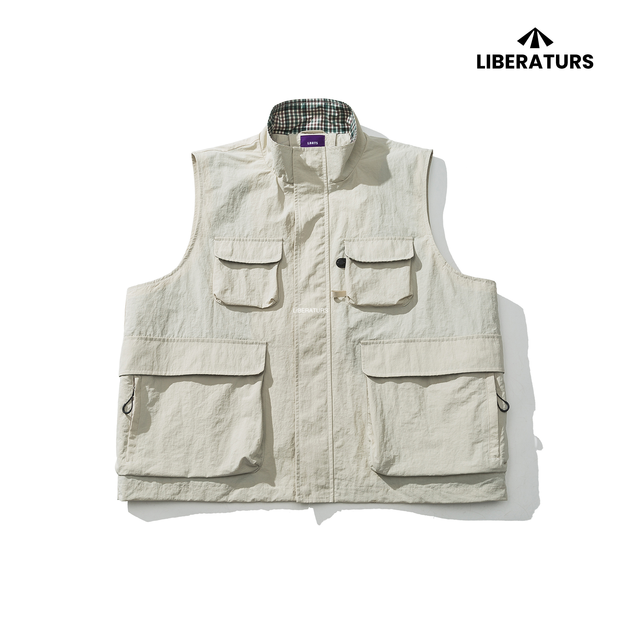 Men's Logger Vest - Outdoor Utility Vest with Multiple Pockets -Liberaturs