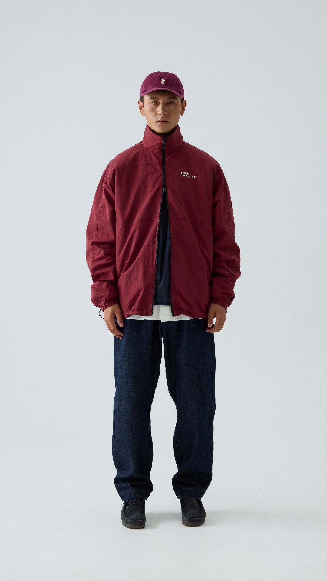 Men's Reversible Tech Jacket - 2-in-1 Windproof Shell Jacket -Liberaturs