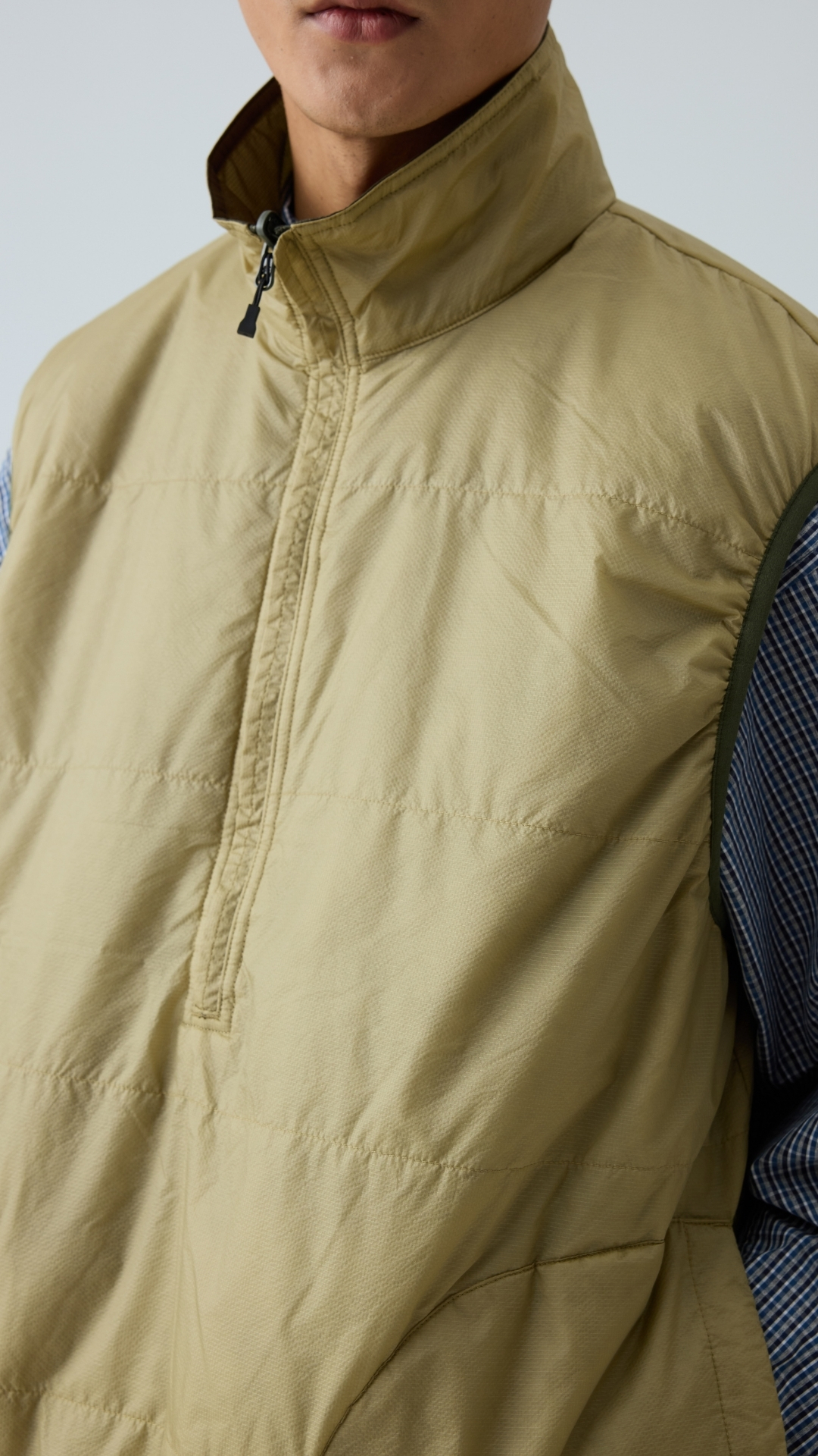 Men's Reversible Windproof Vest - 2-in-1 Insulated Tech Vest-Liberaturs