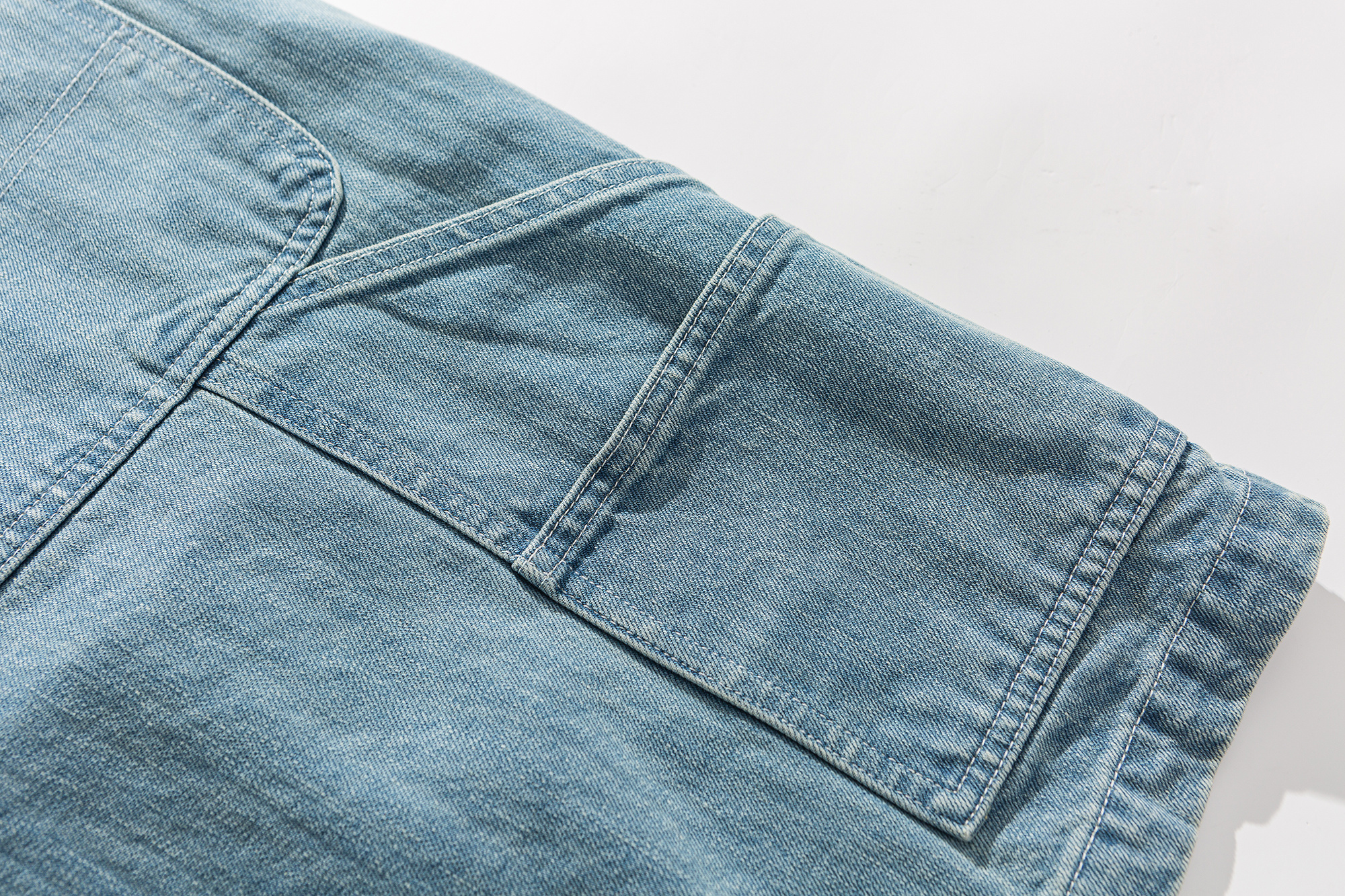 [Copy]Men's Cargo Denim Shorts - Relaxed Fit Utility Shorts