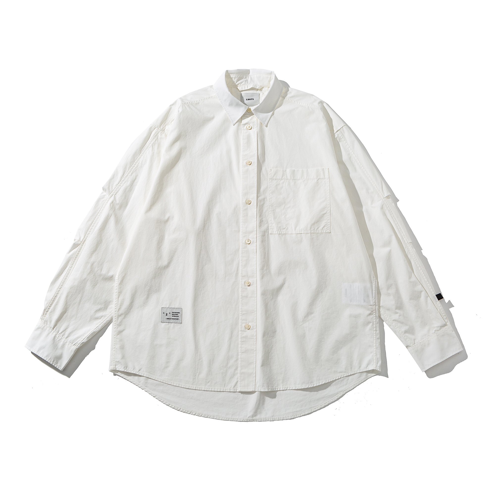Men‘s Classic Utility Shirt - Oversized Pocket Shirt with Military Detail