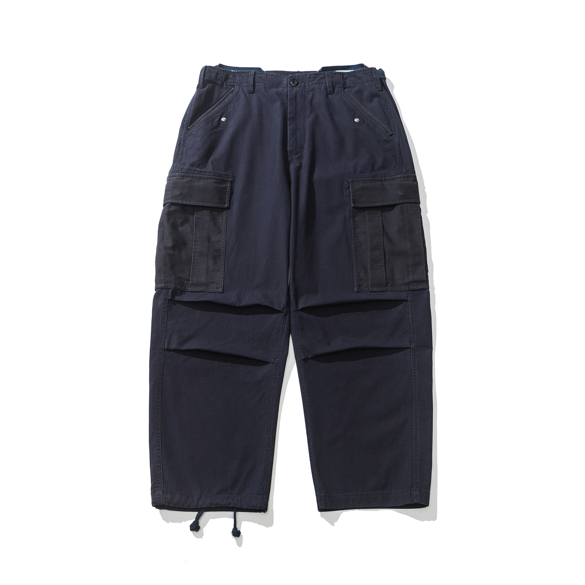 Men's Two-Tone Cargo Pants - Utility Work Trousers with Multi-Pockets and Pen Slot-Liberaturs