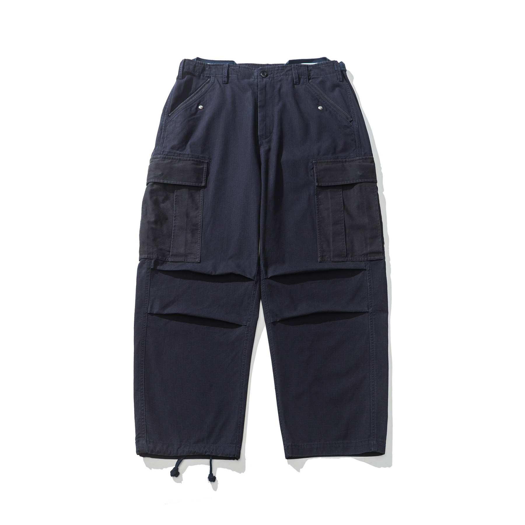 Men's Two-Tone Cargo Pants - Utility Work Trousers with Multi-Pockets and Pen Slot-Liberaturs