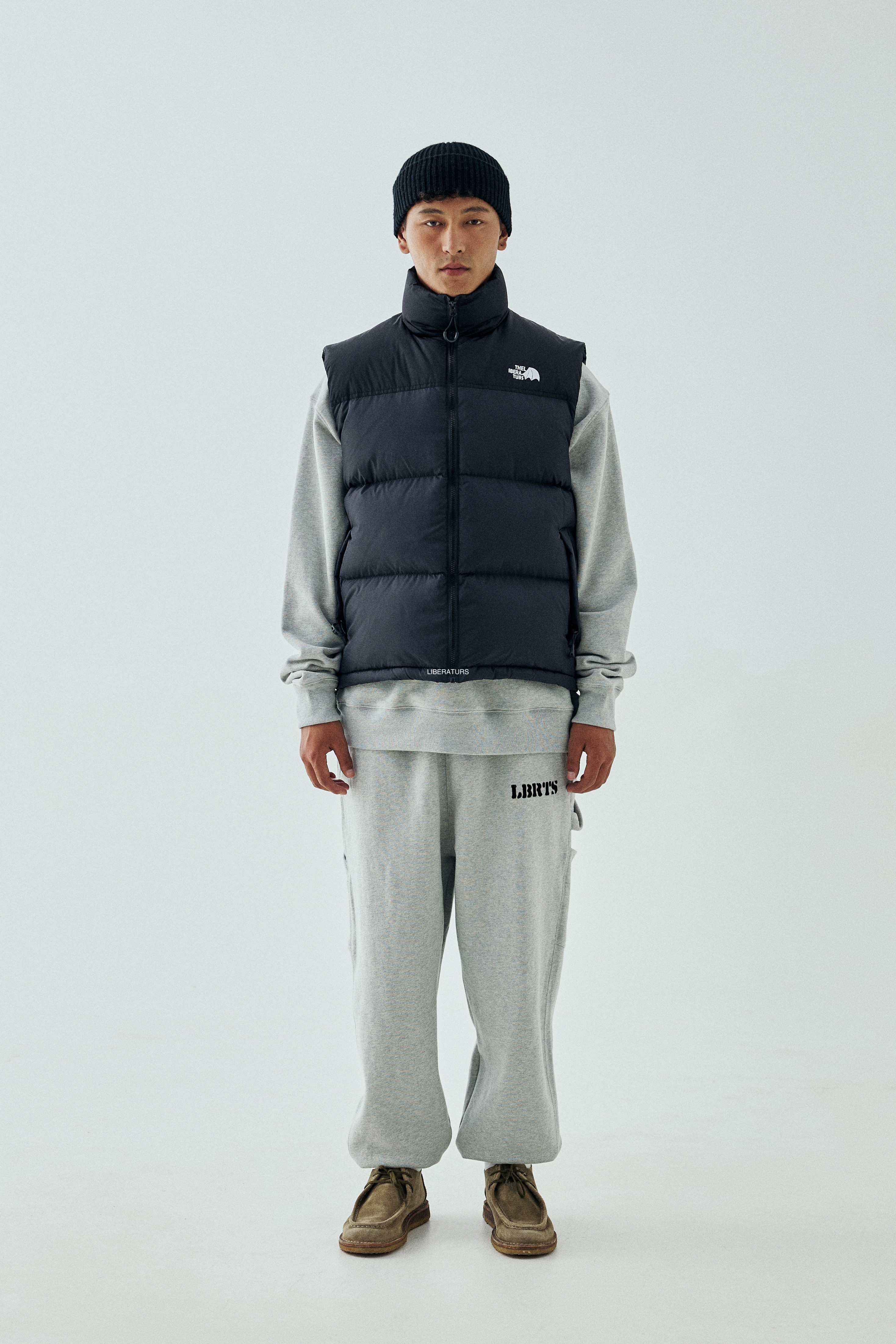 Men's Stand Collar Puffer Vest - Lightweight Thermal Insulation