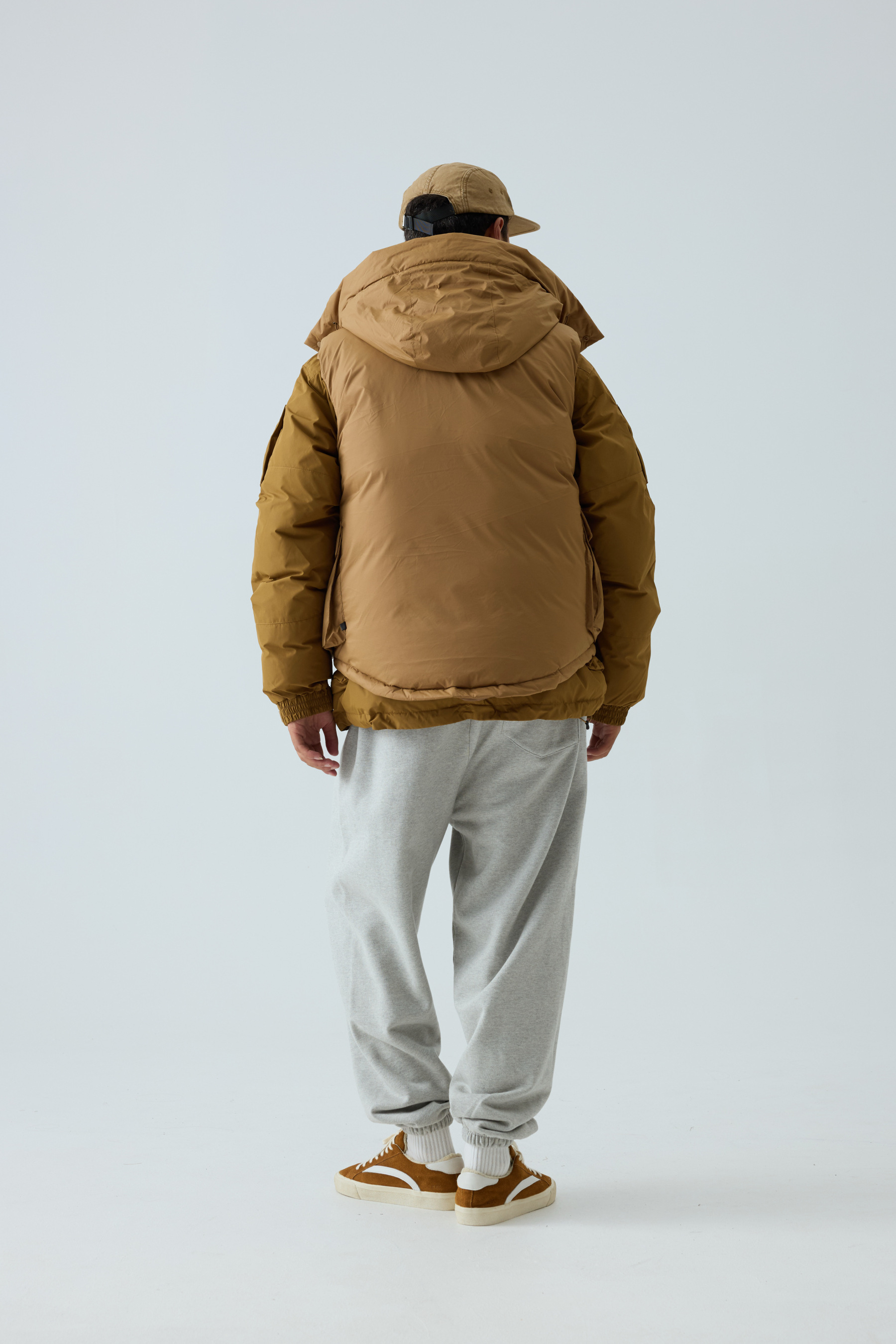 Men's Oversized Down Vest - Premium Insulated Puffer Vest-Liberaturs