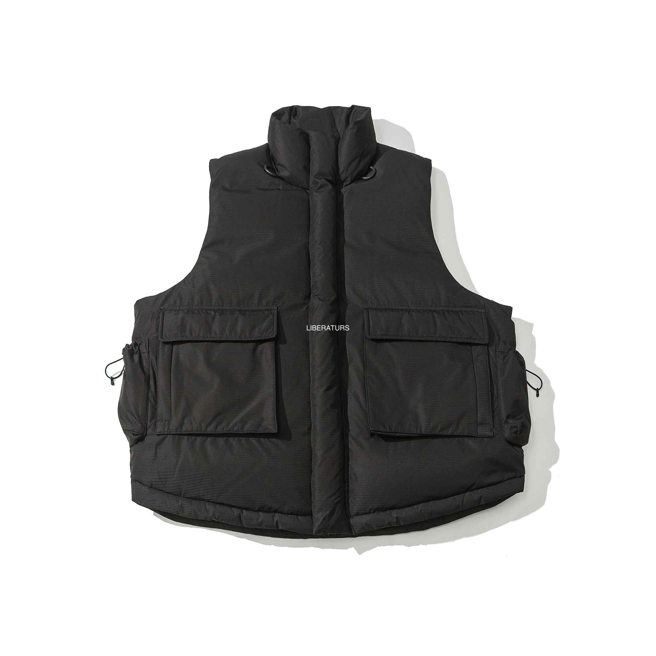Men's Down Vest - Lightweight Quilted Puffer Vest for Urban Wear -Liberaturs
