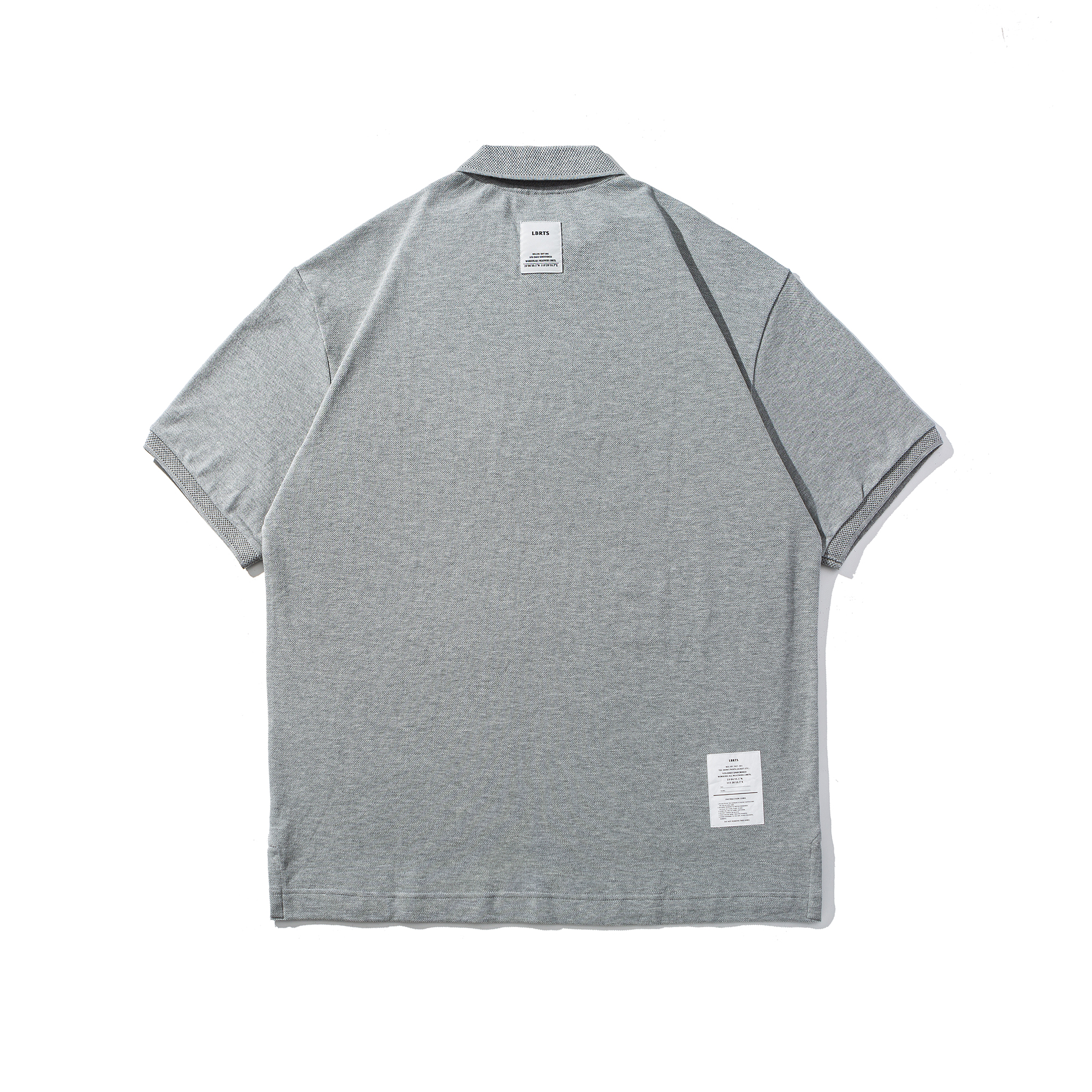 Men's Pique Polo Shirt - Heavyweight Cotton Relaxed Fit
