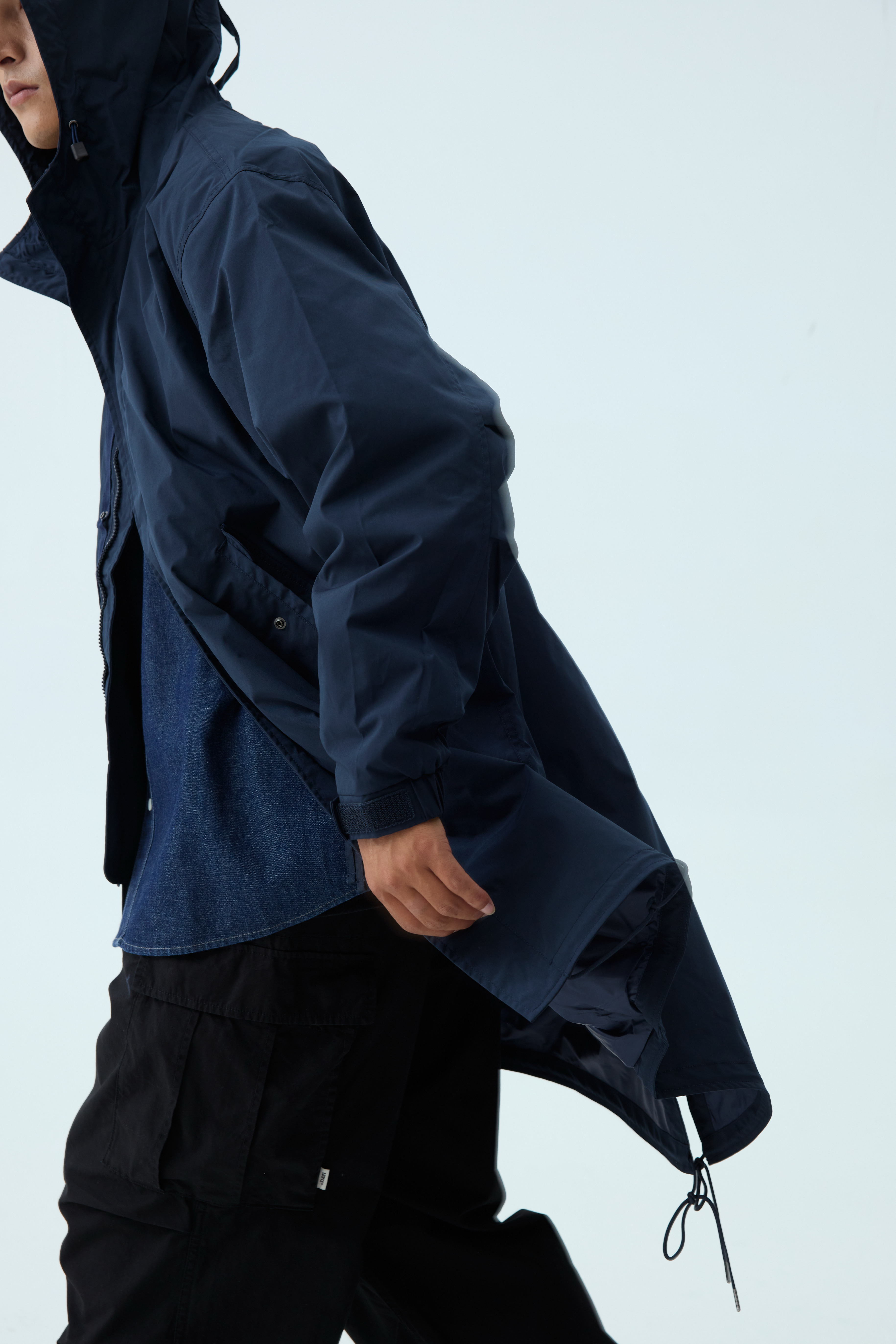 Insulated Fishtail Longline Parka