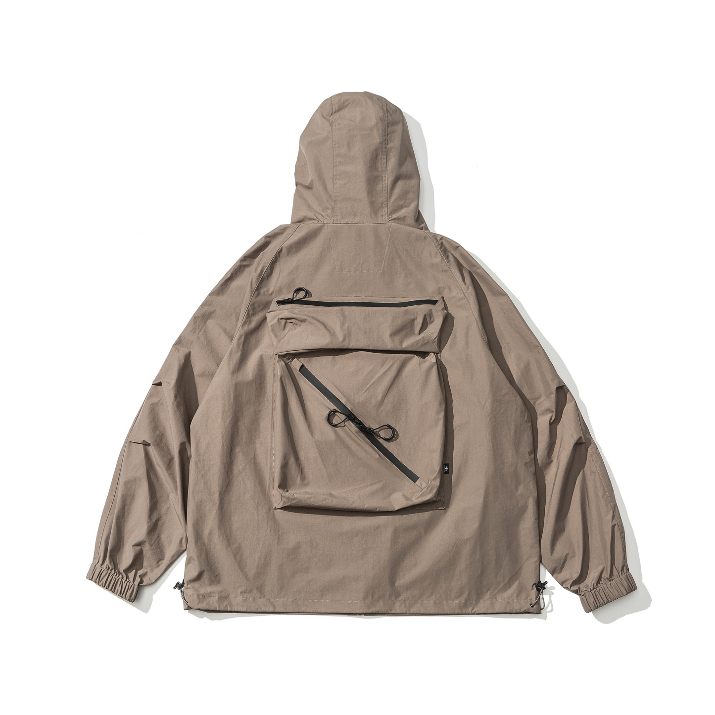 Men's Water-Resistant Hiking Jacket - Technical Shell with Utility Pockets-Liberaturs