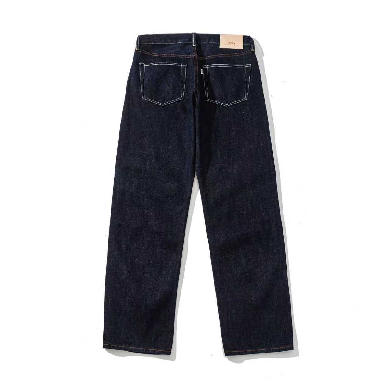 Men's Selvedge Denim Jeans - One-Wash Raw Denim with Comfort Fit
