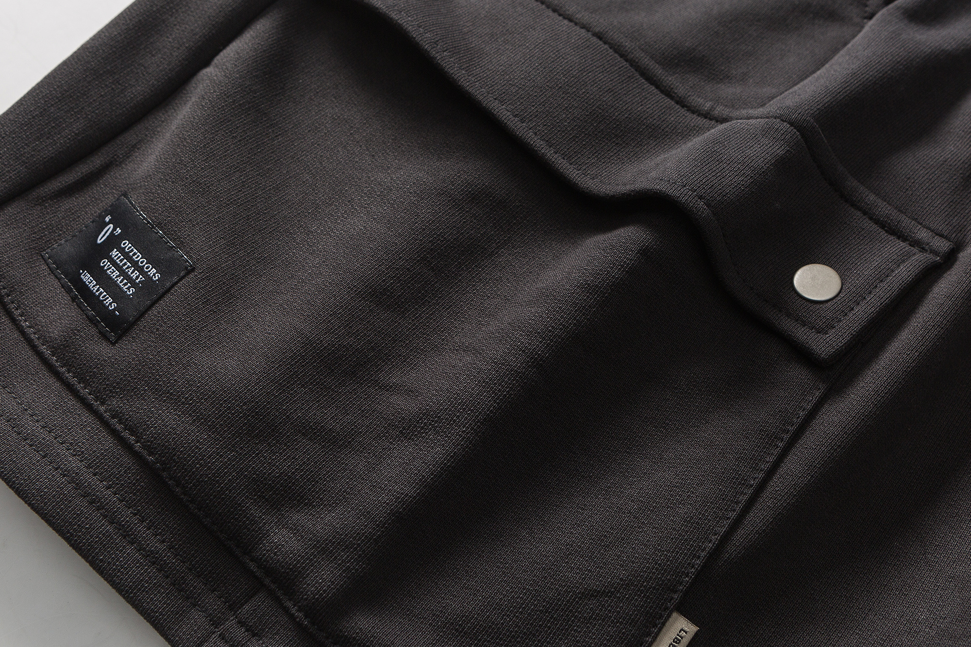 Men's Washed Vintage Cargo Sweat Shorts - Relaxed Fit Utility Cotton