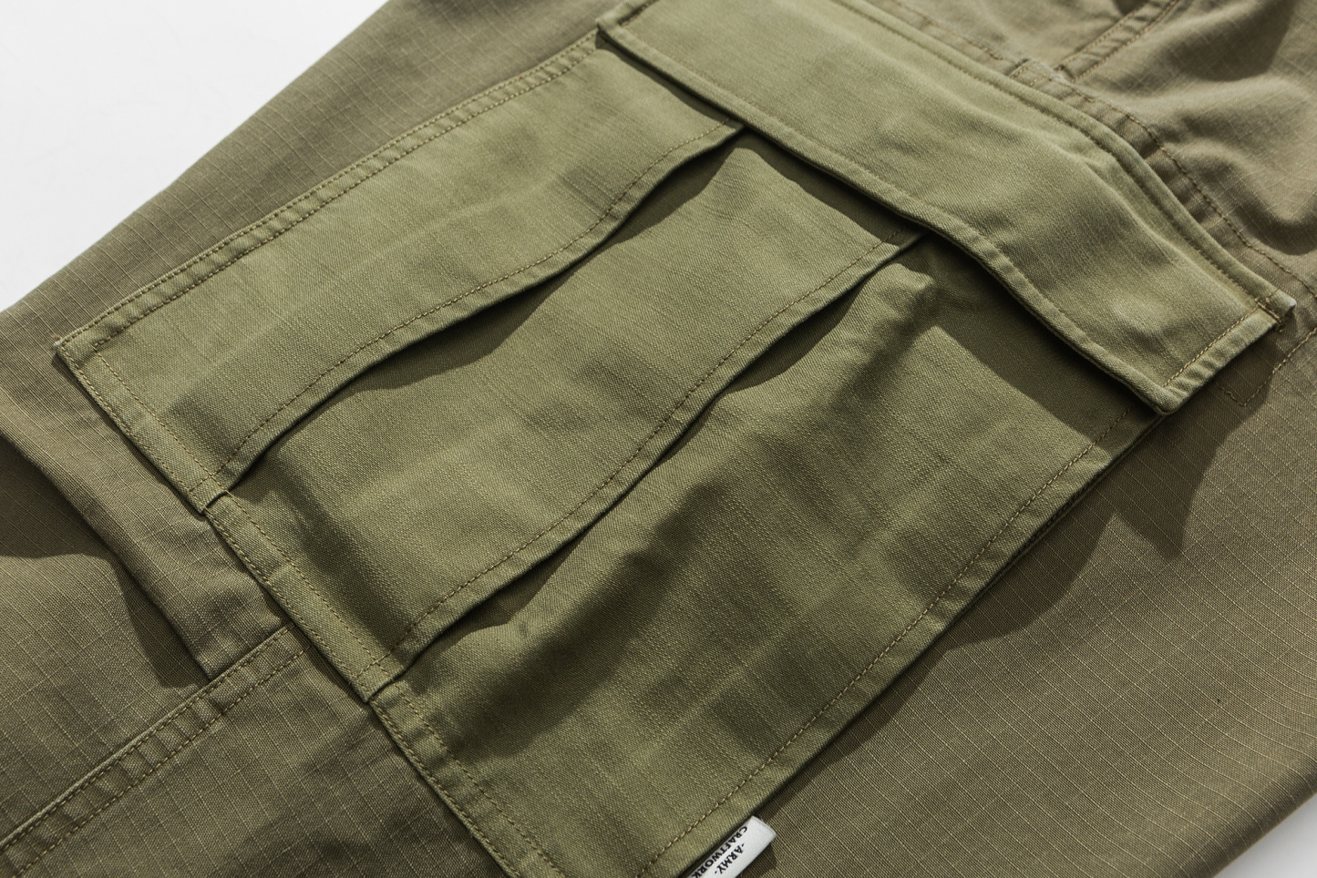 Men's Two-Tone Cargo Pants - Utility Work Trousers with Multi-Pockets and Pen Slot-Liberaturs